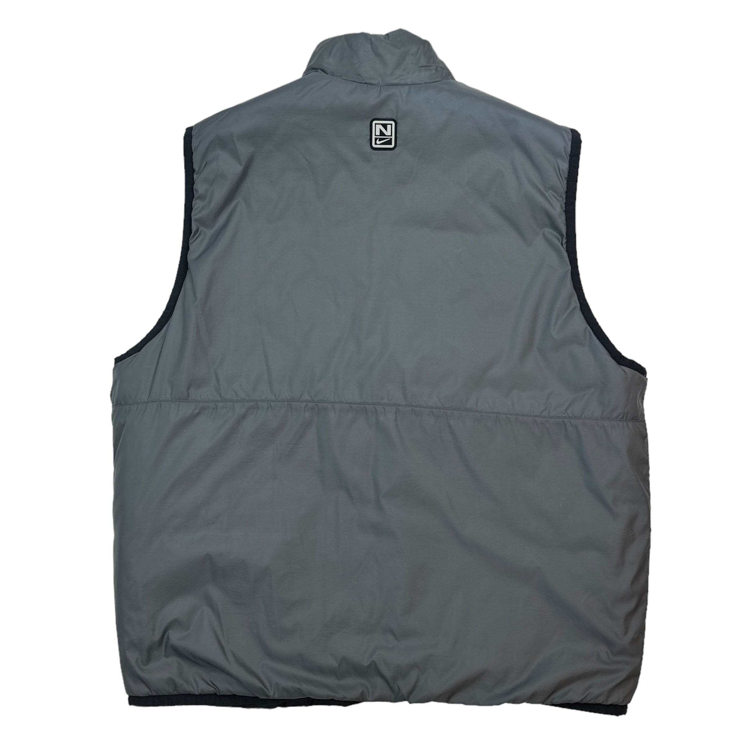 Vintage Nike Reversible Vest Grey/Black