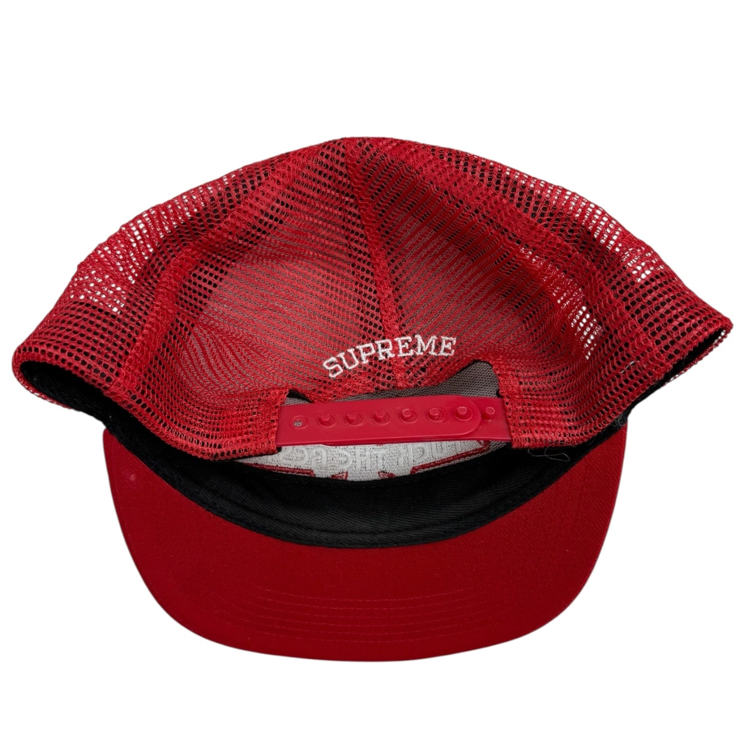 Supreme x Independent SS12 F*ck The Rest 5 Panel Hat Red