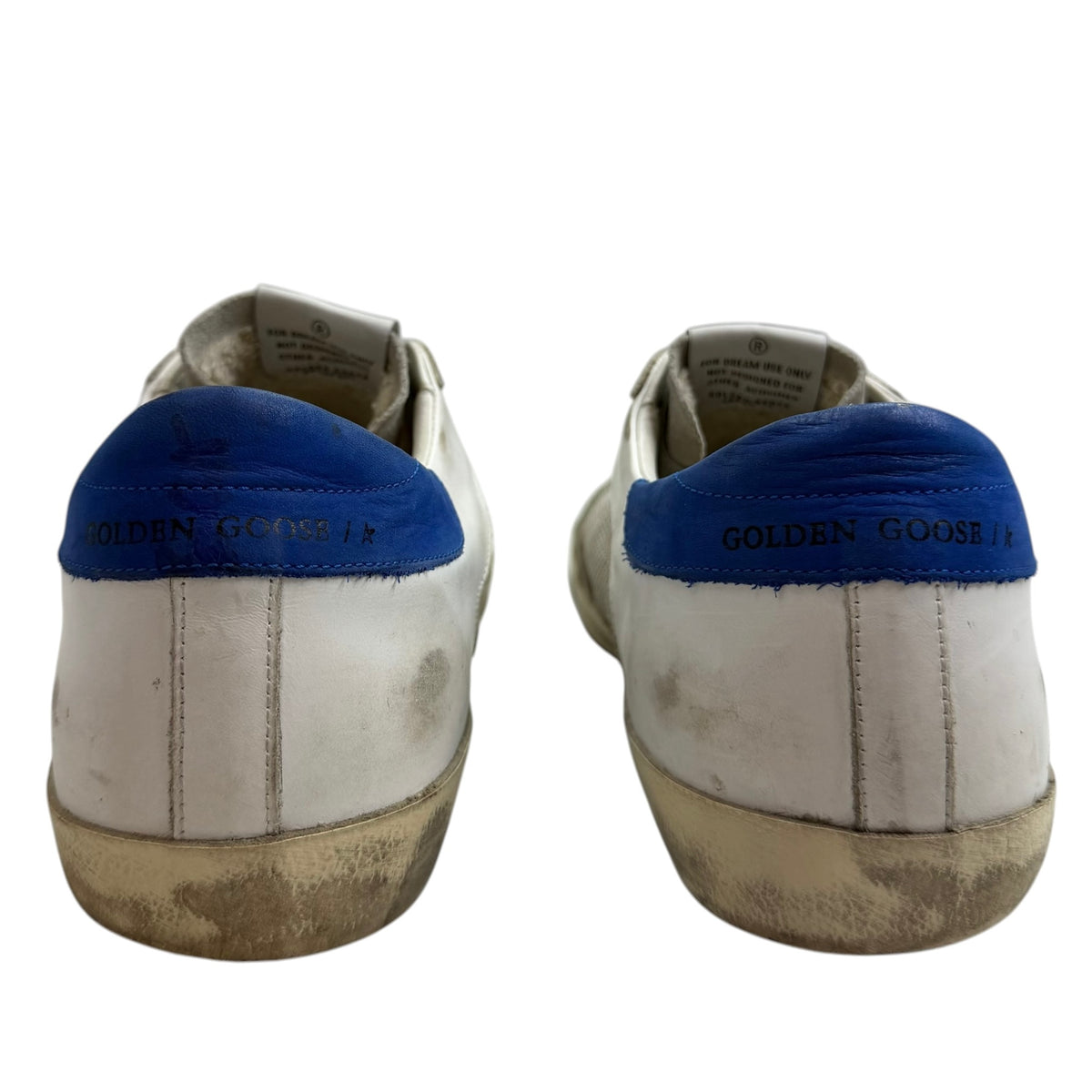 Golden Goose Super Star Sneaker White/Red/Blue (Used)
