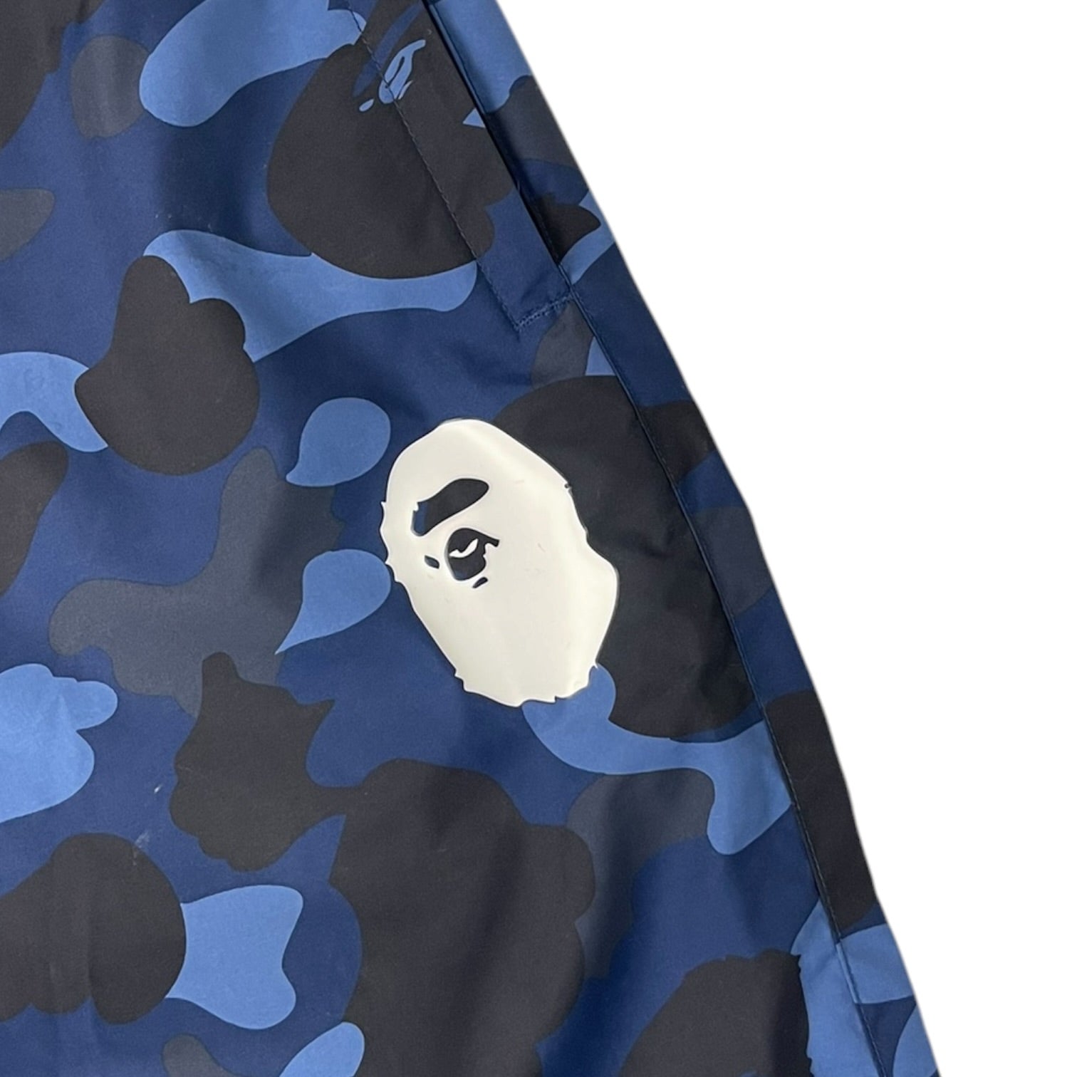 A Bathing Ape Color Camo Wide Fit Sweat Pants Navy