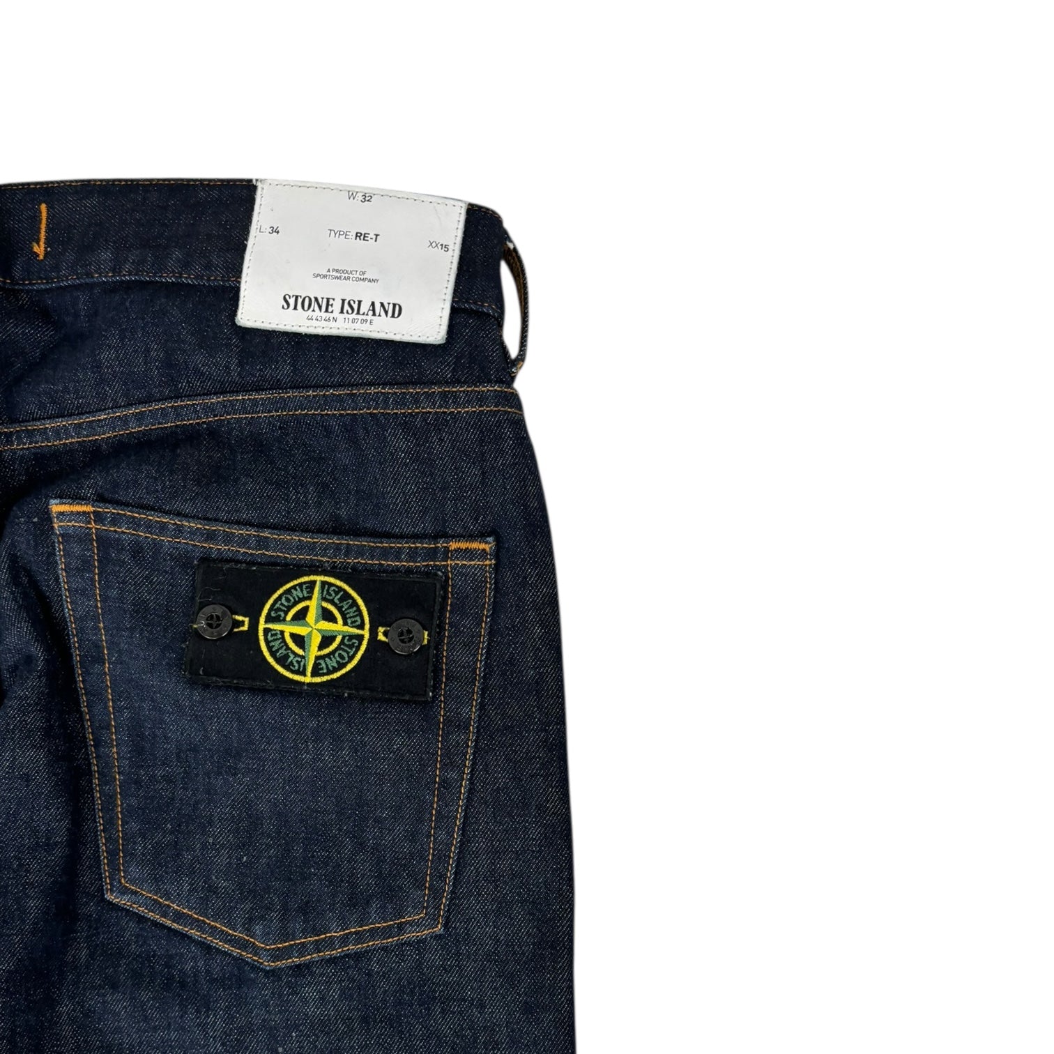 Stone Island Denim Pant Dark Wash