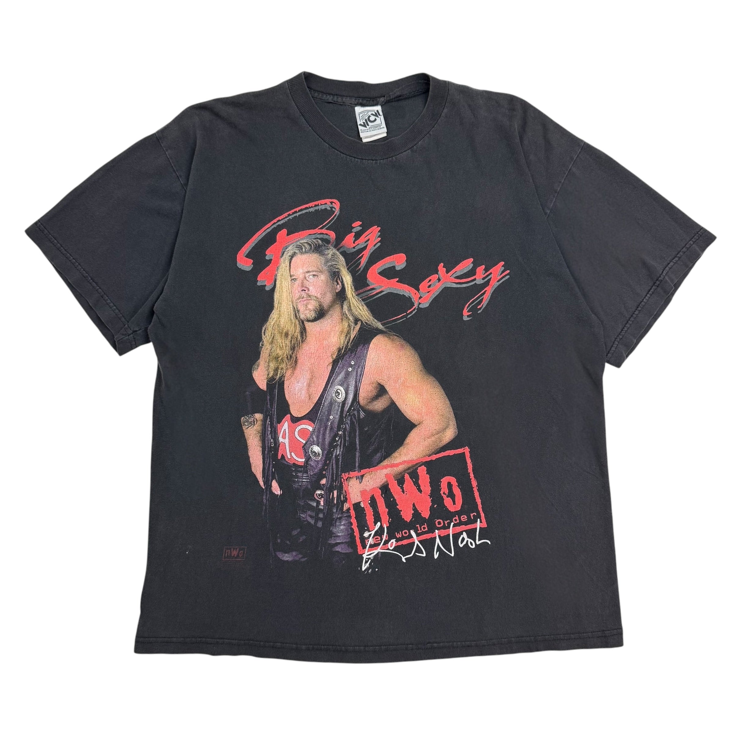 1998 WCW Kevin Nash Big Sexy Tee Black