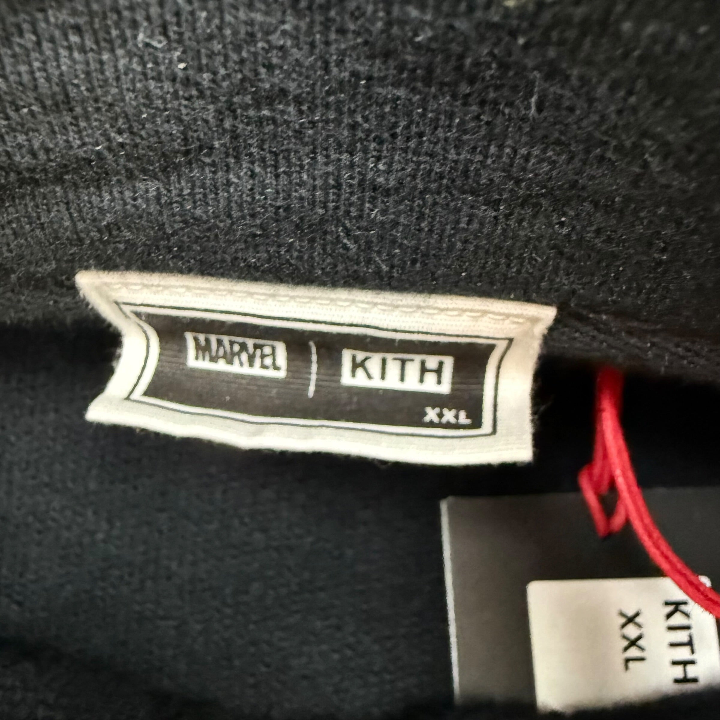Kith x Marvel Wolverine Quarter Zip Black