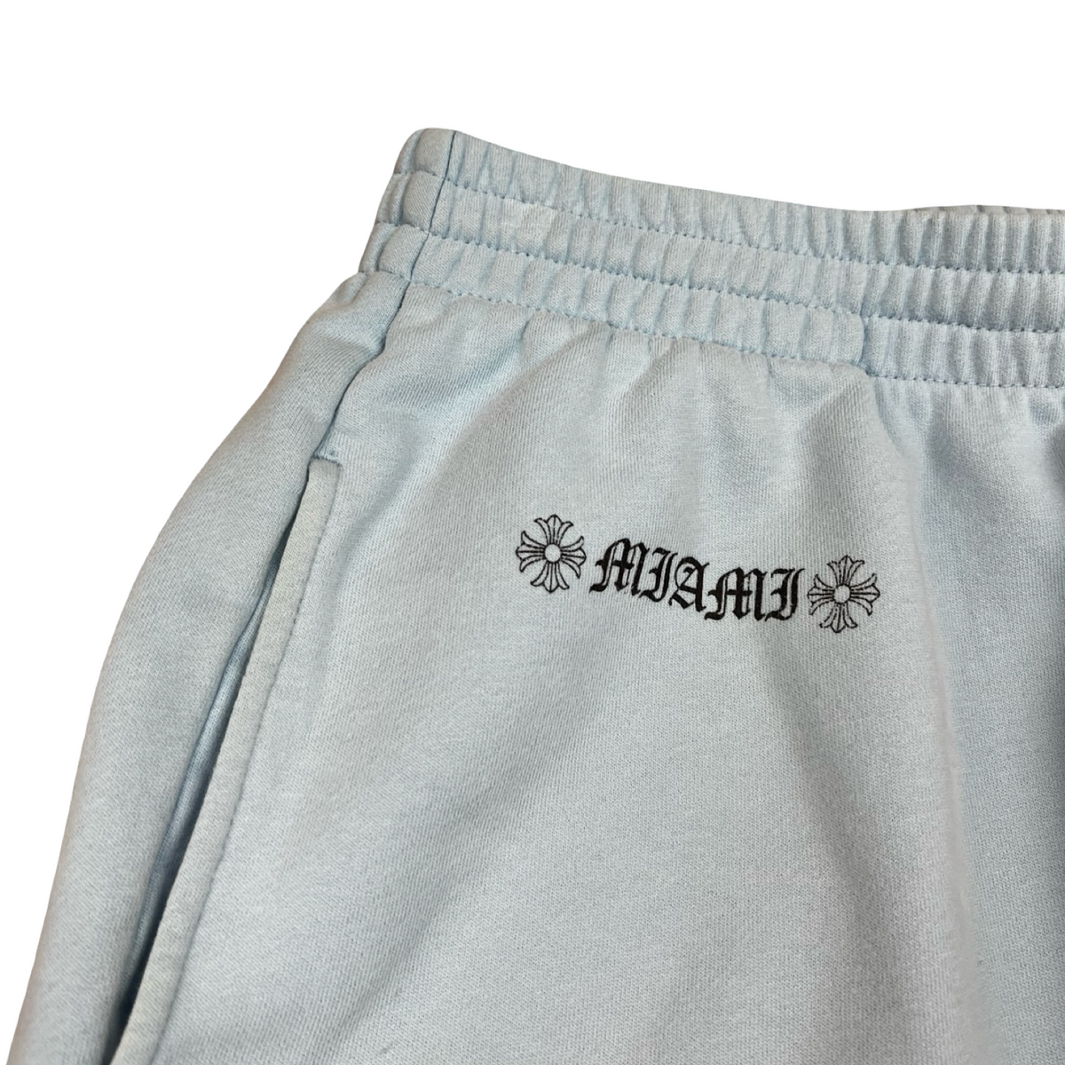 Chrome Hearts Miami Exclusive Dagger Sweatpants Light Blue