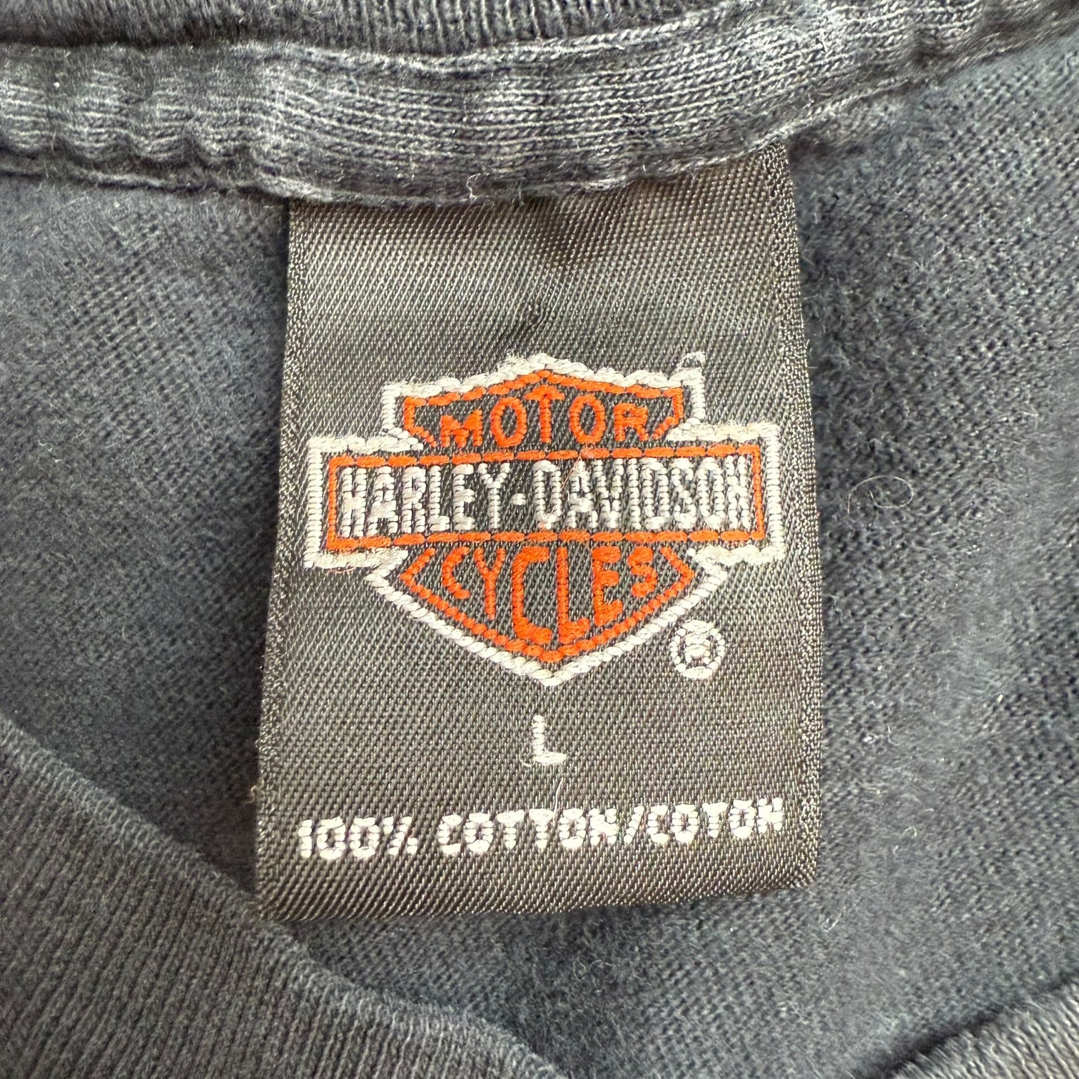 1995 Harley Davidson Of Alaska Tee Black