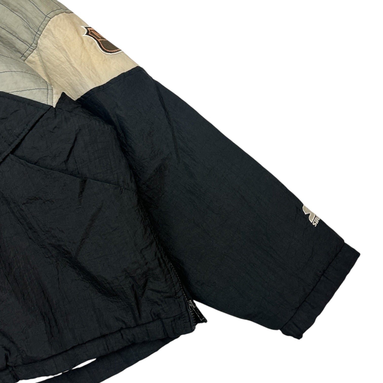 Vintage Los Angeles Kings Starter Pull Over Jacket Black