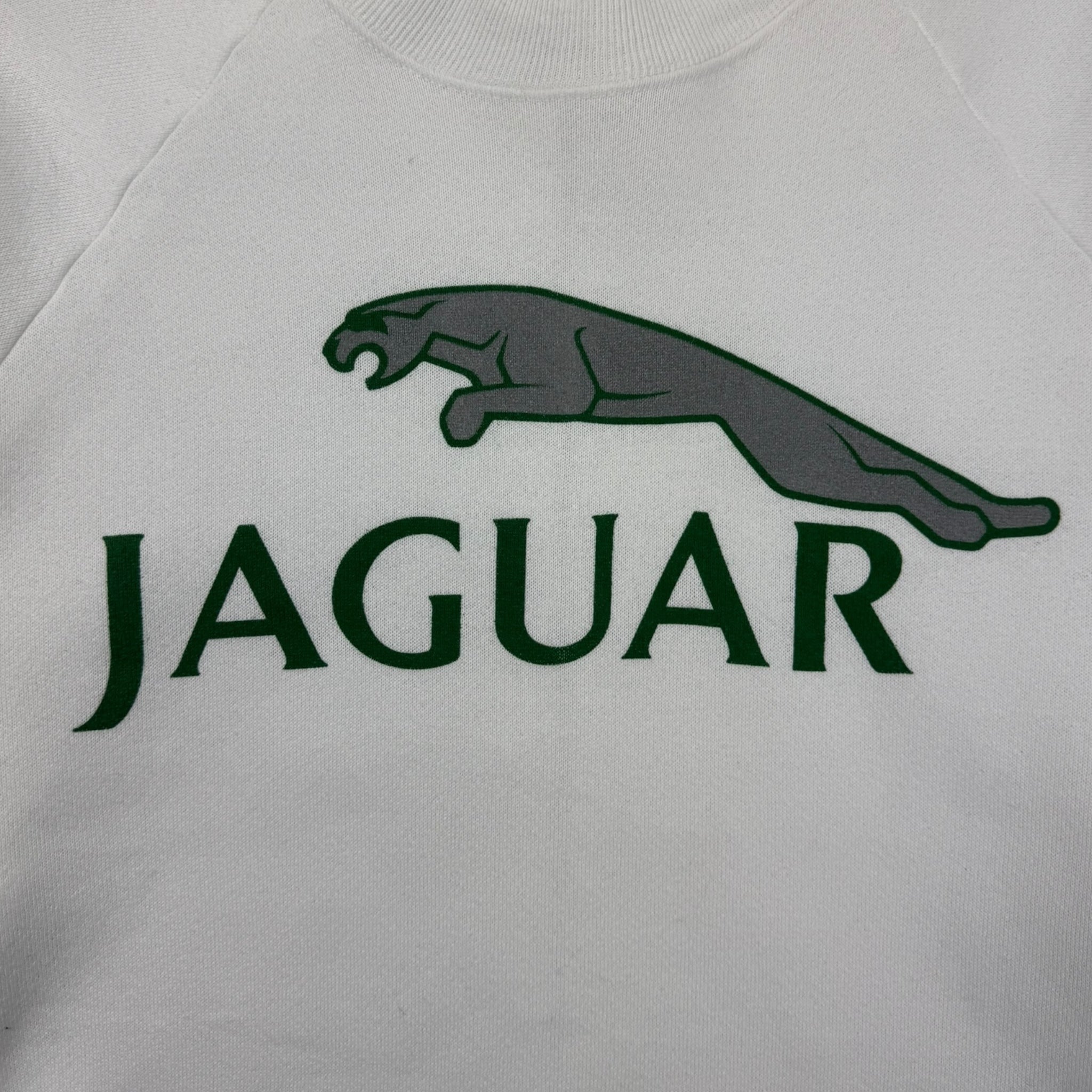 Vintage Jaguar Sleeve-Spellout Crewneck