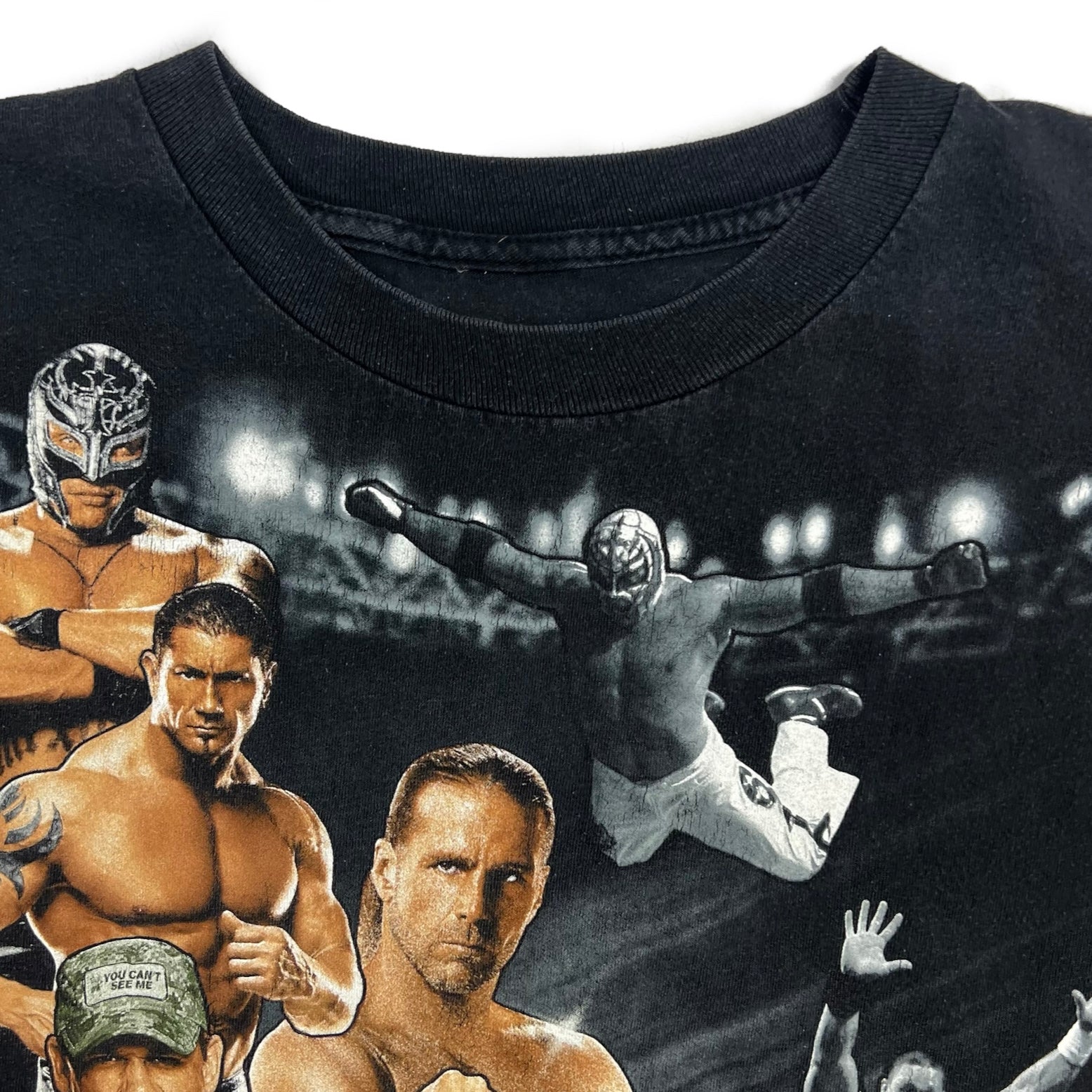 2007 WWE Raw Stars Tee Black