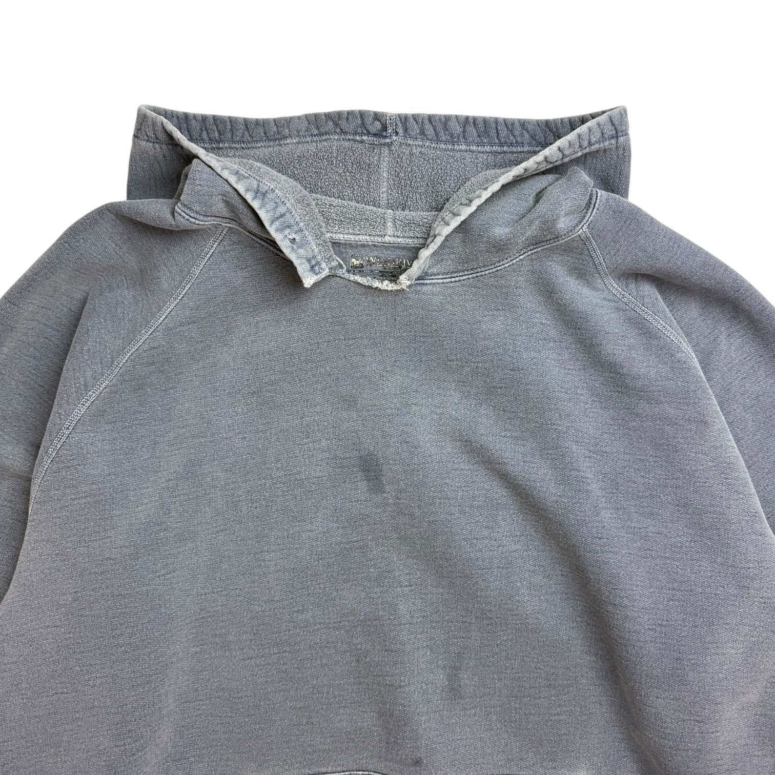 Vintage Wind River Blank Hoodie Faded Blue