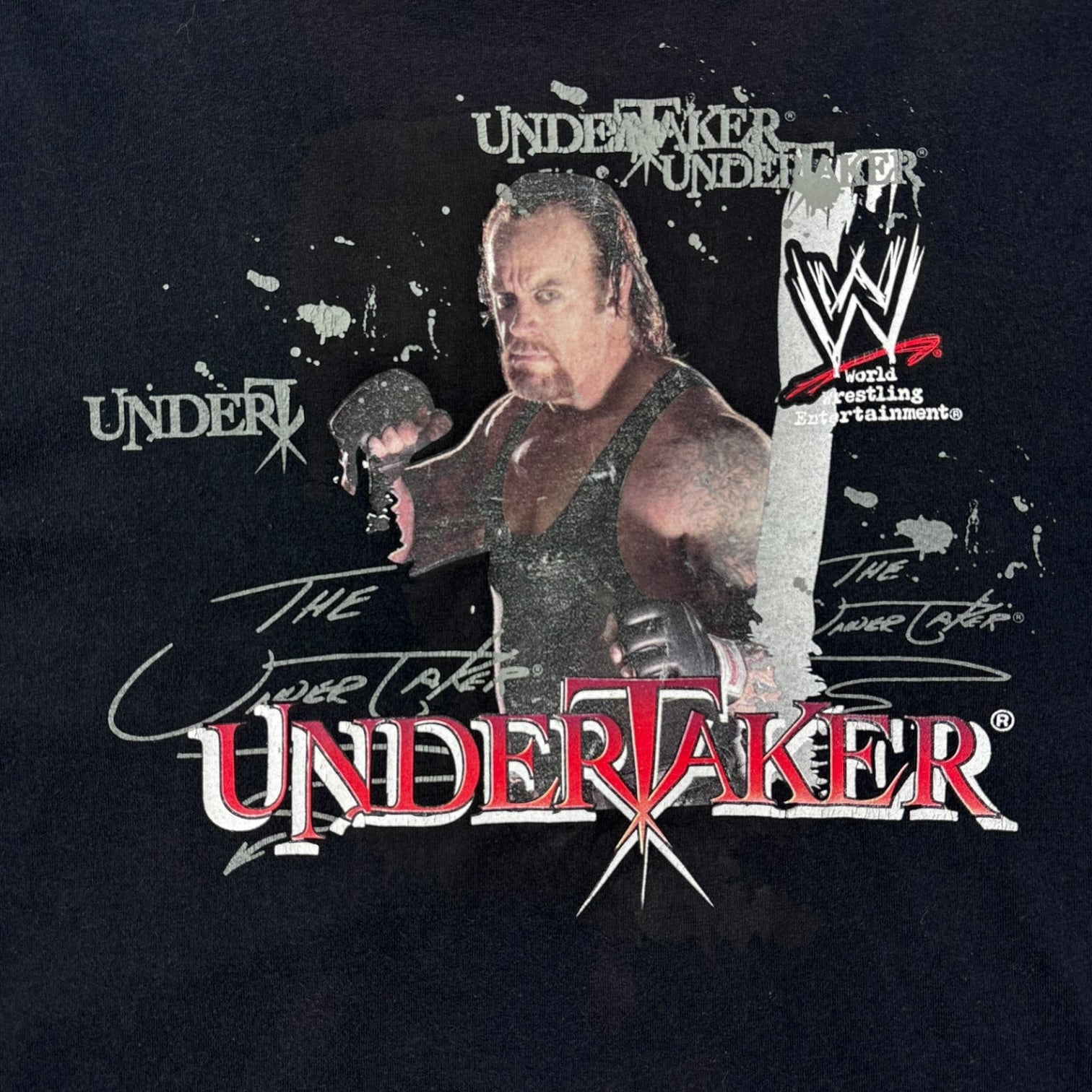 Vintage WWE Undertaker T-Shirt Black