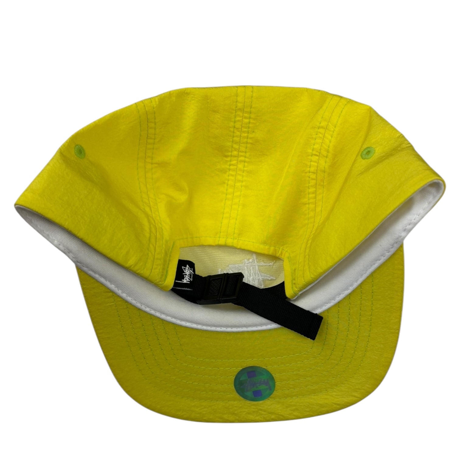 Stussy Ripstop Basic Stock Camp StrapBack Hat Yellow