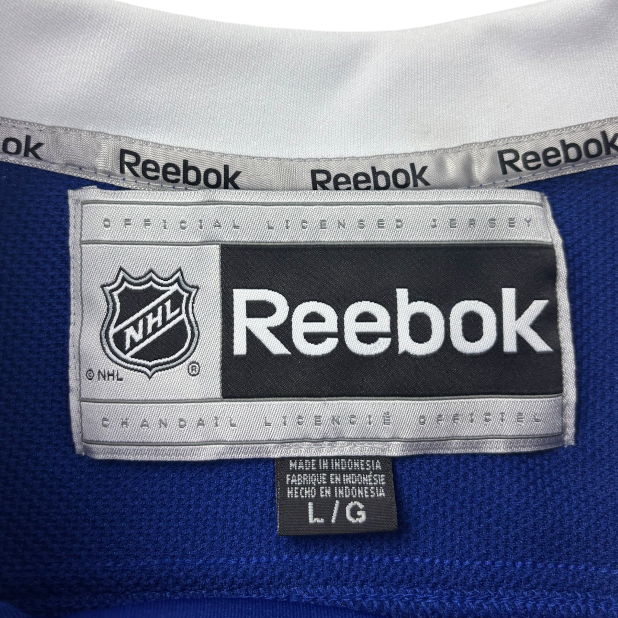 Vintage Toronto Maple Leafs Rebook NHL Home Jersey