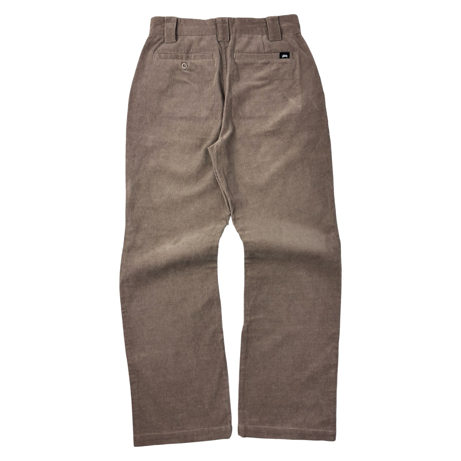 (W) Stussy Corduroy Wide Leg Pant Taupe