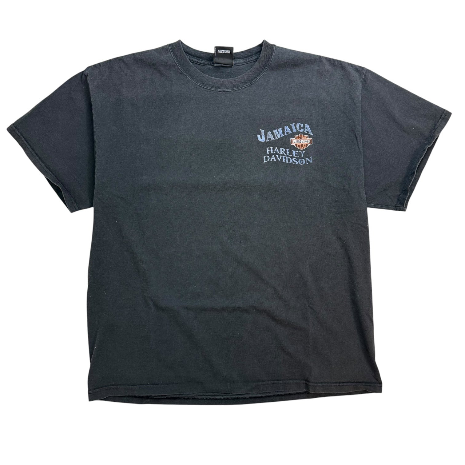 Harley Davidson Of Jamaica Tee Black