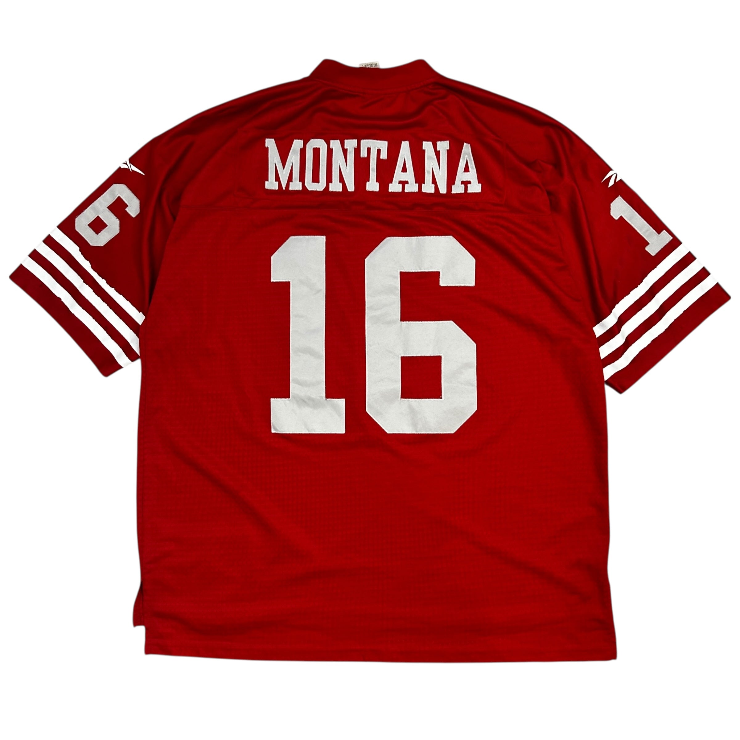 Vintage Reebok Joe Montana San Francisco 49ers Jersey