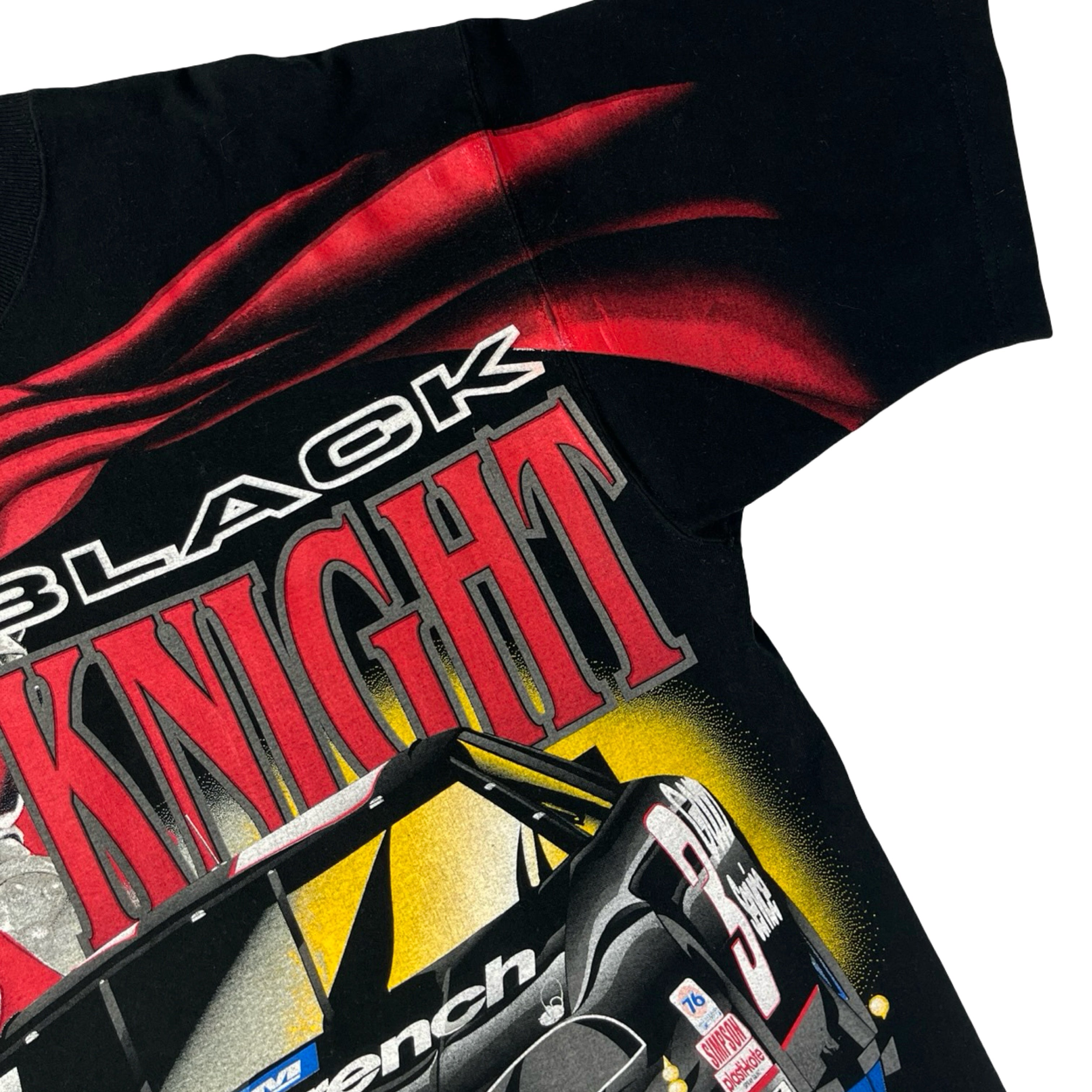Vintage Dale Earnhardt Black Knight NASCAR AOP T-Shirt