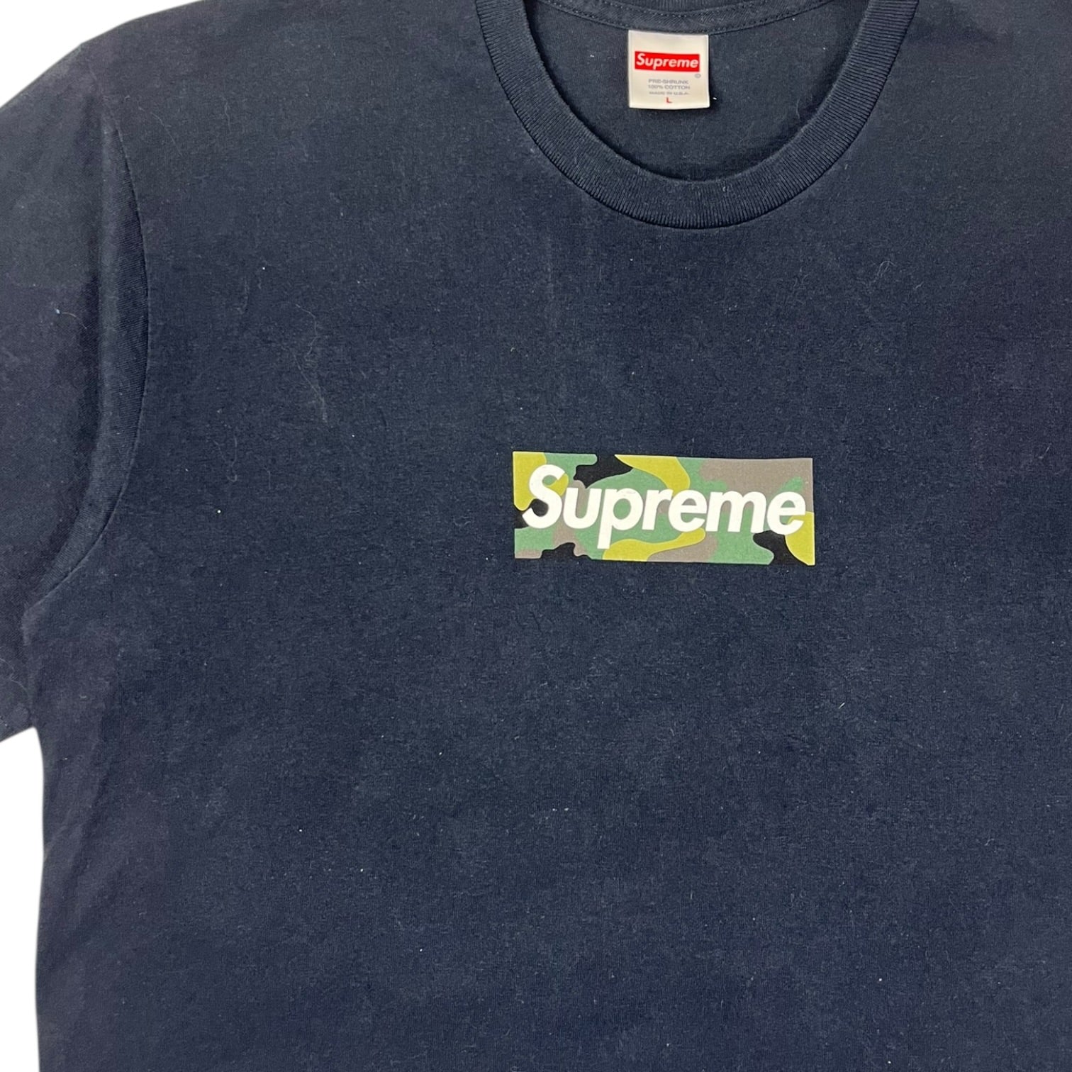 Supreme Box Logo Tee (FW23) Navy