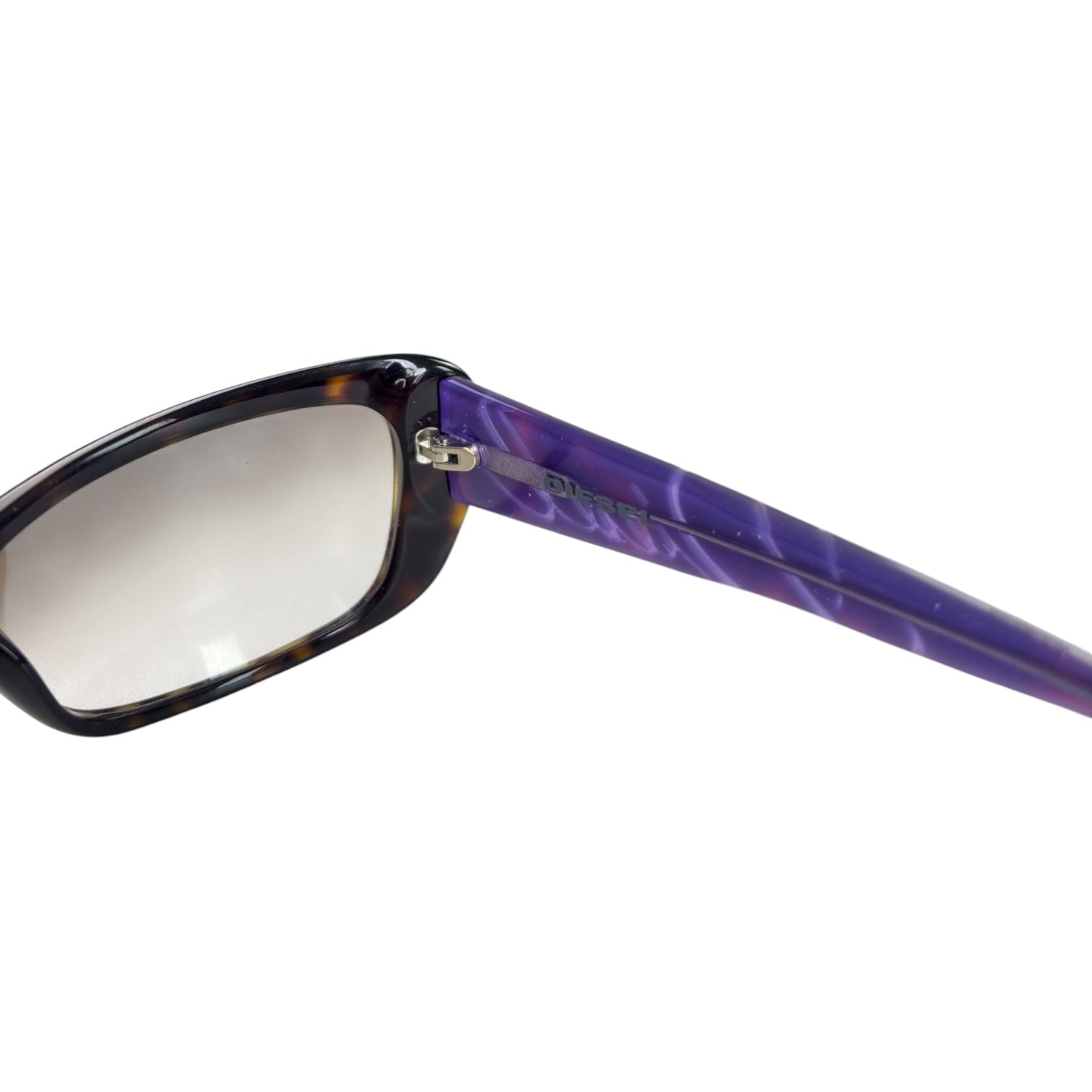 (W) Diesel Tortoise Shell Frame With Purple Arms