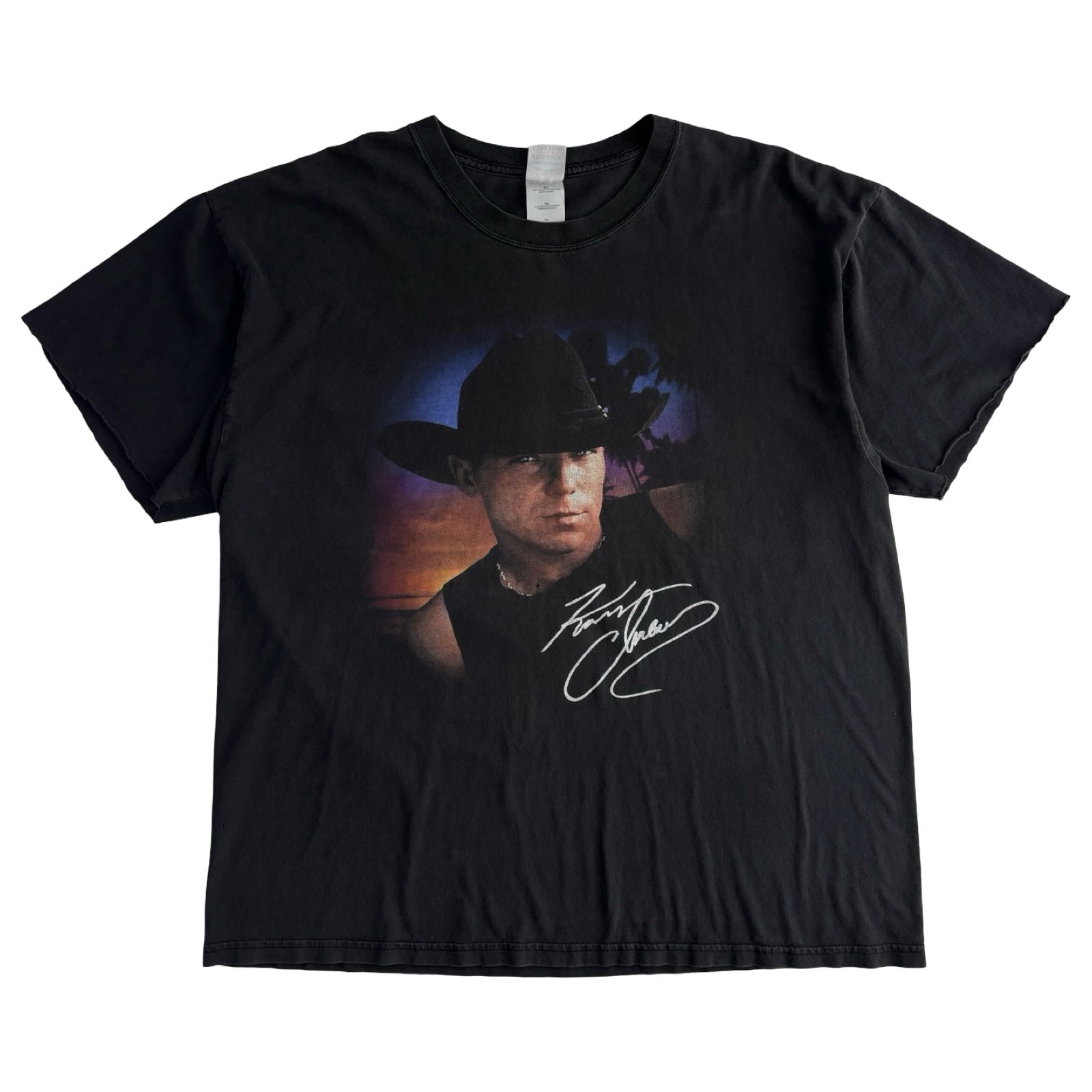 2003 Kenny Chesney Margaritas & Senoritas Tour T-Shirt Blacka