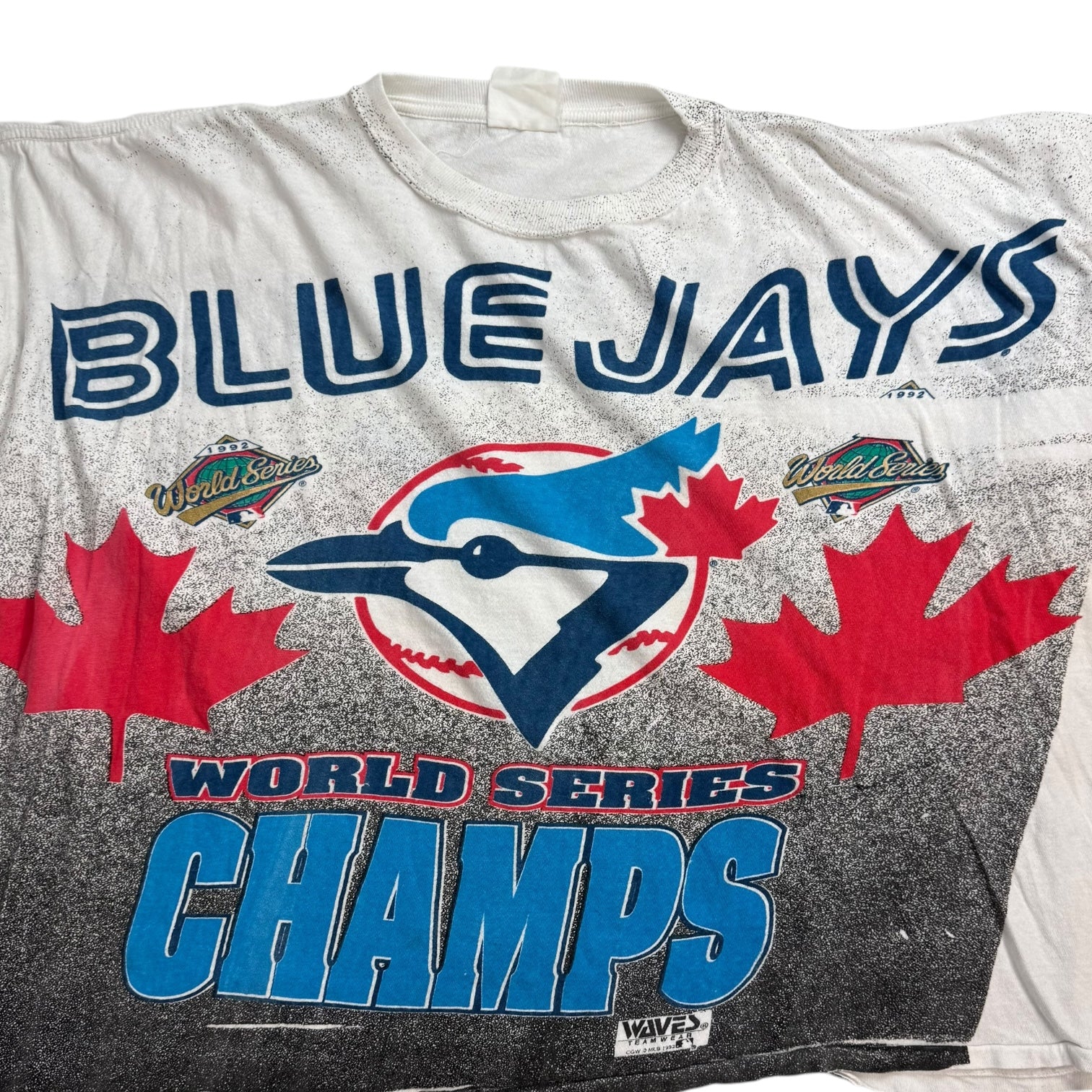 Vintage Toronto Blue Jays AOP Tee White