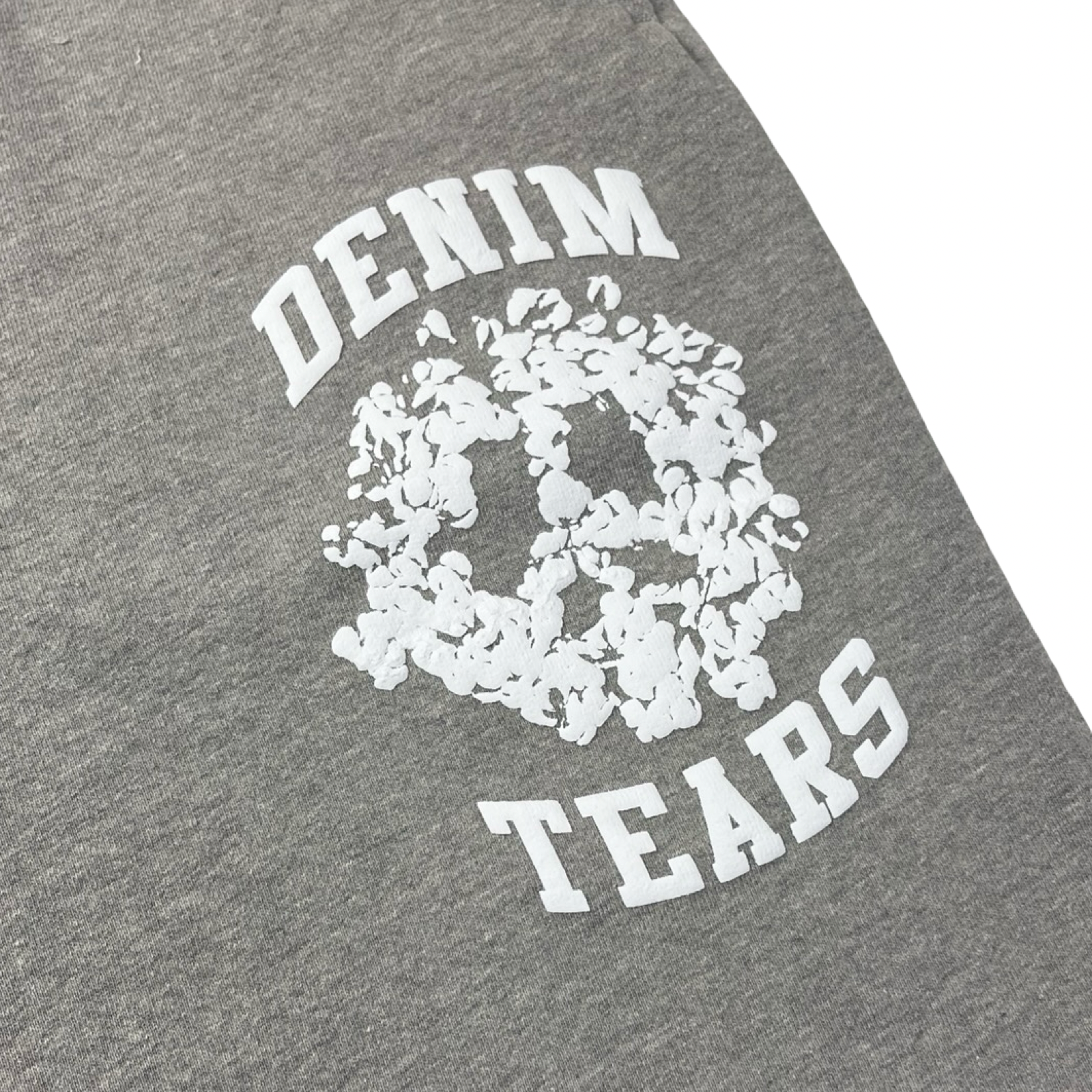 Denim Tears University Sweatshorts Grey/White