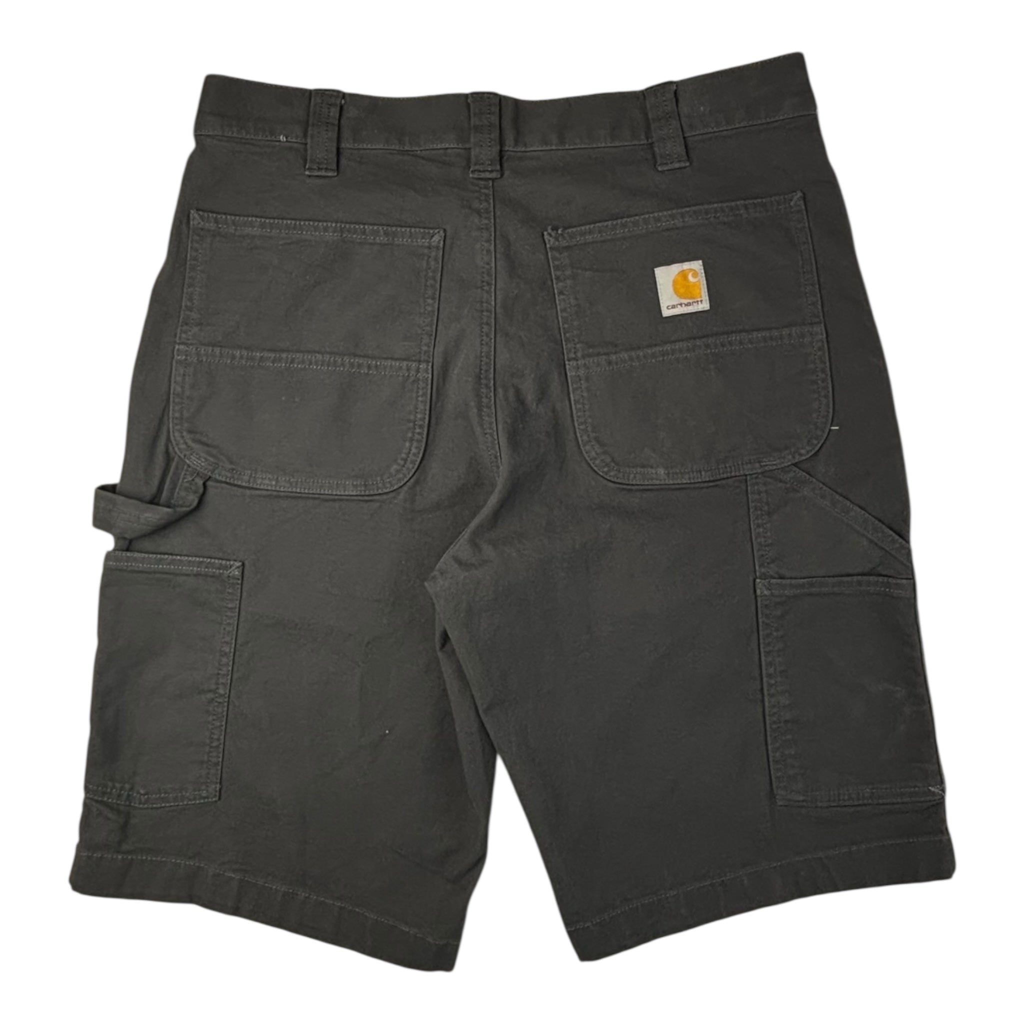 Vintage Carhartt Carpenter Shorts Dark Grey