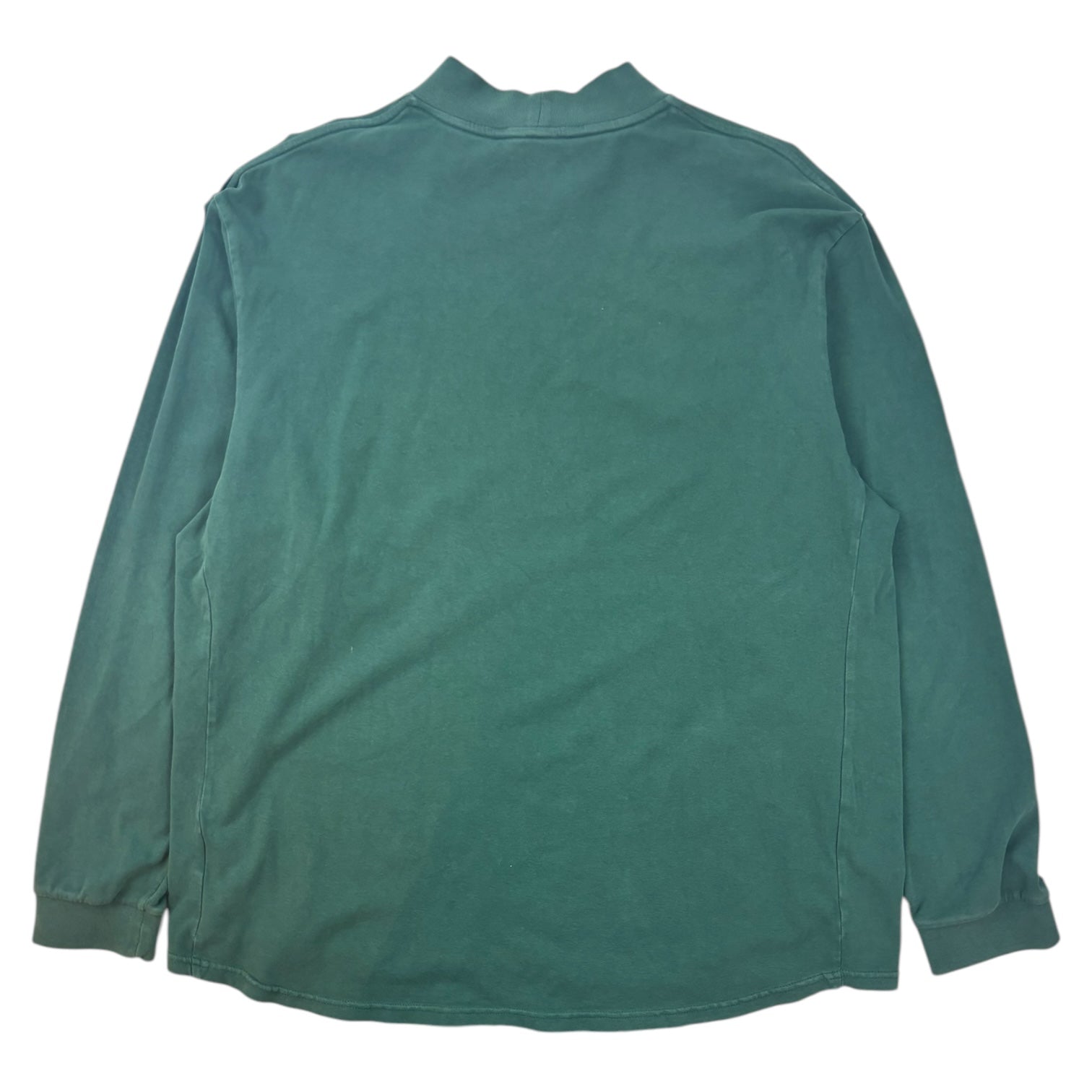 Vintage Nike Mock Neck Long Sleeve Shirt Green