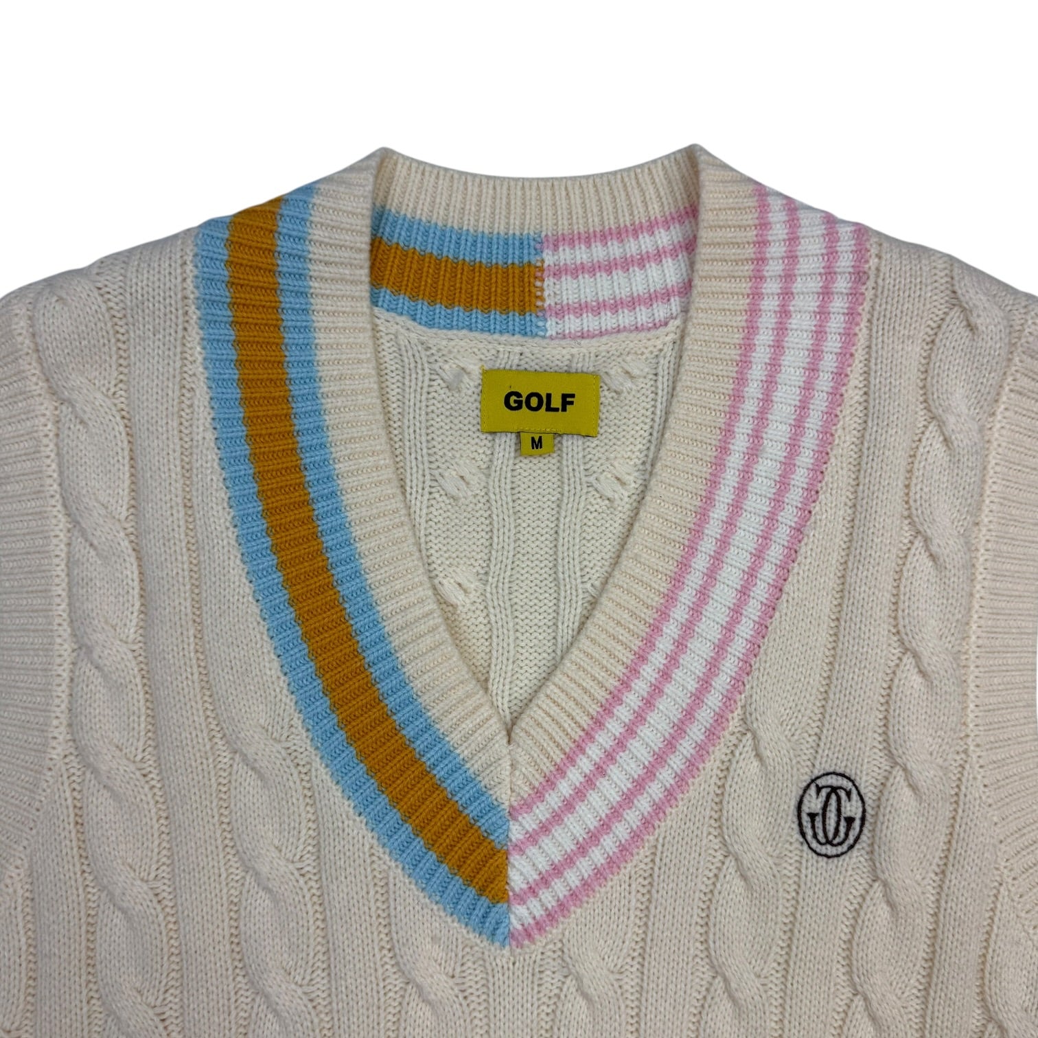 Golf Wang Sweater Vest White/Green