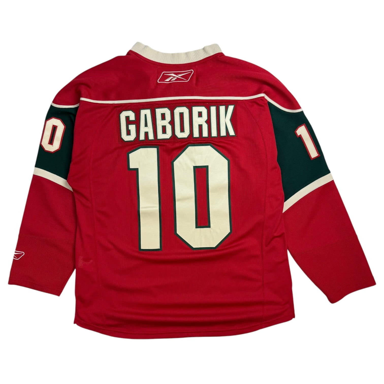 Vintage Reebok Minnesota Wild Marian Gaborik Alternate Jersey