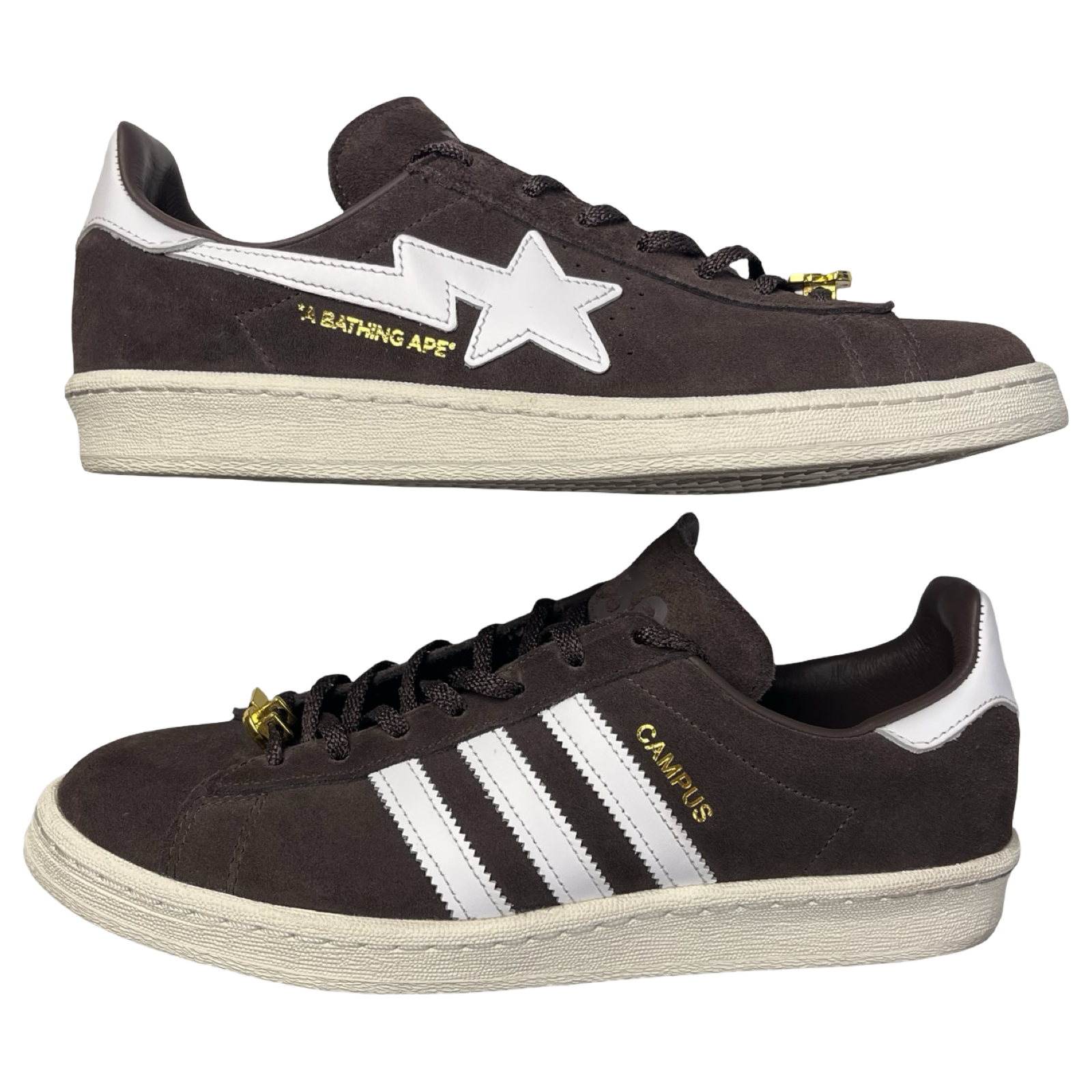 Adidas Campus 80s Bape 30th Anniversary Brown (Used)