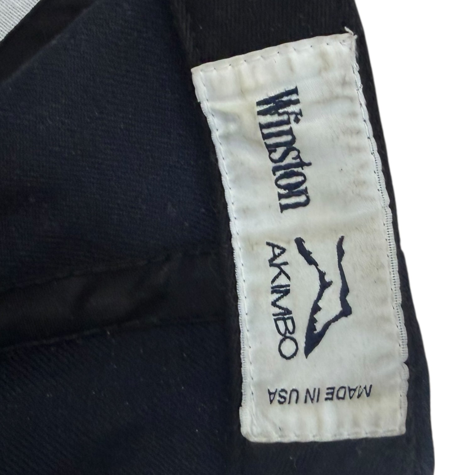 Vintage Winston x Akimbo New York Yankees Strap-back Baseball Cap Navy