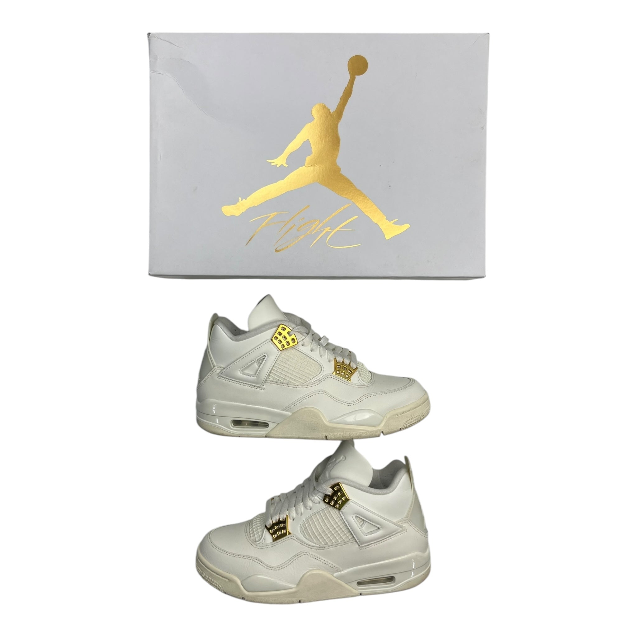 Jordan 4 Retro Metallic Gold (W) (Used)