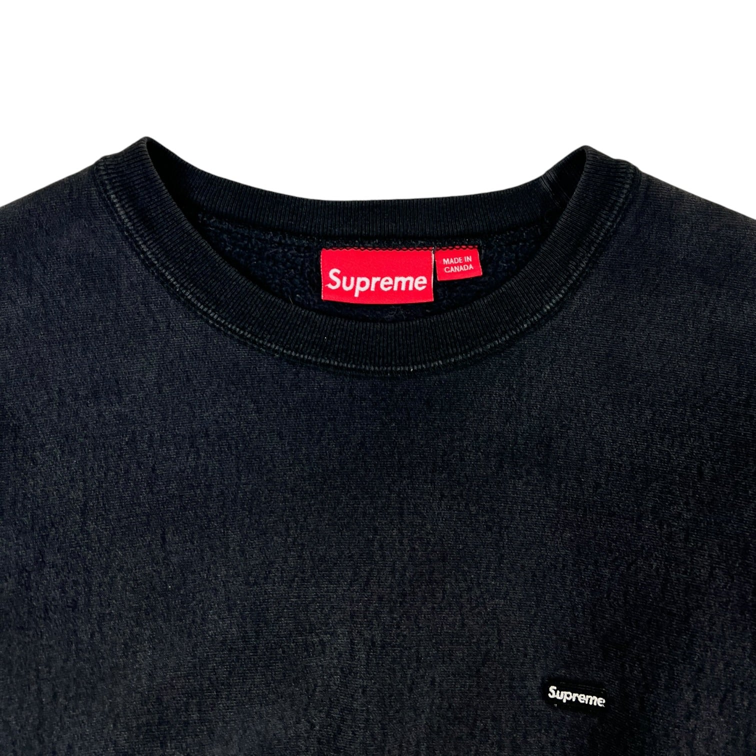 Supreme Small Box Crewneck Sweatshirt Black