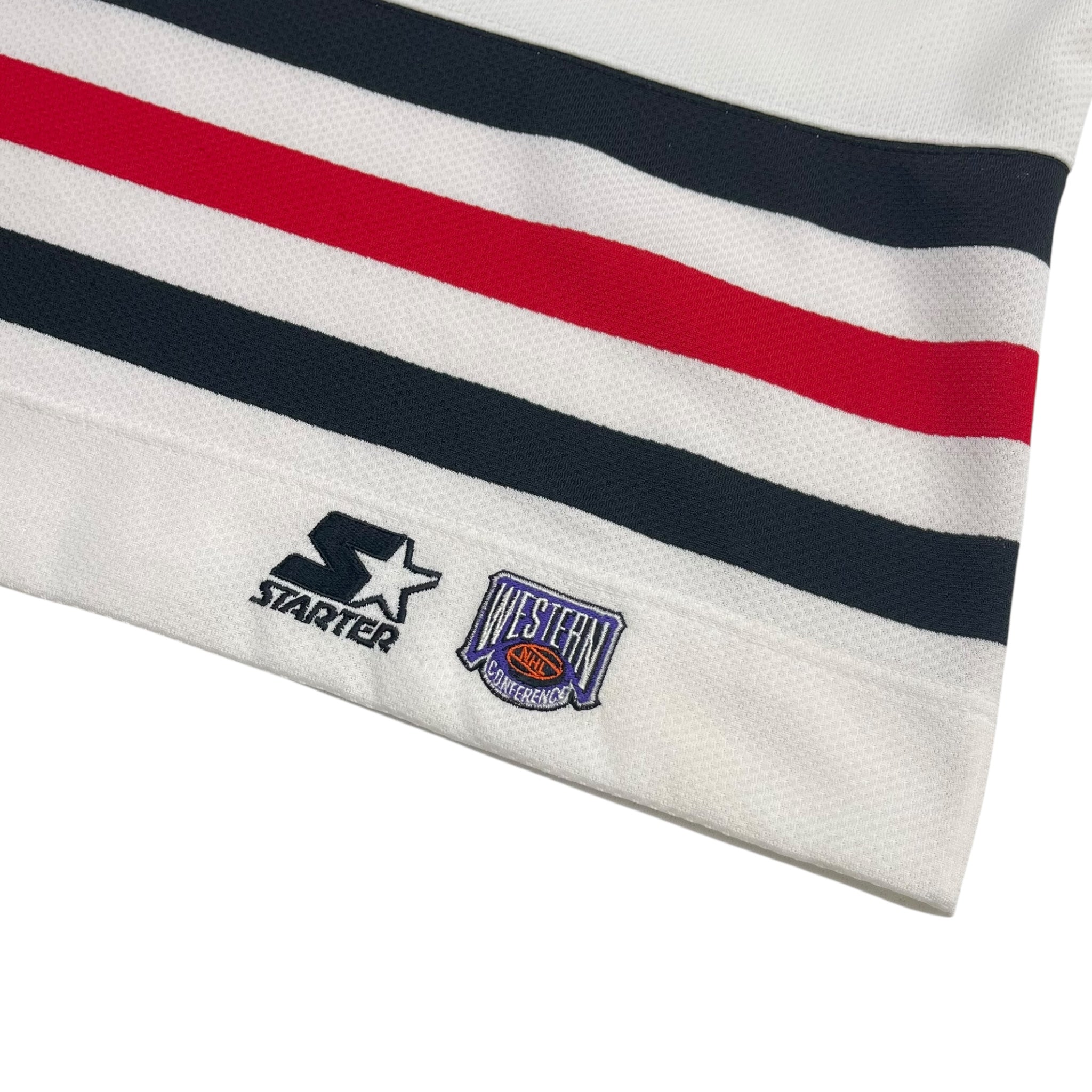 Vintage Chicago Blackhawks Starter Away Jersey White