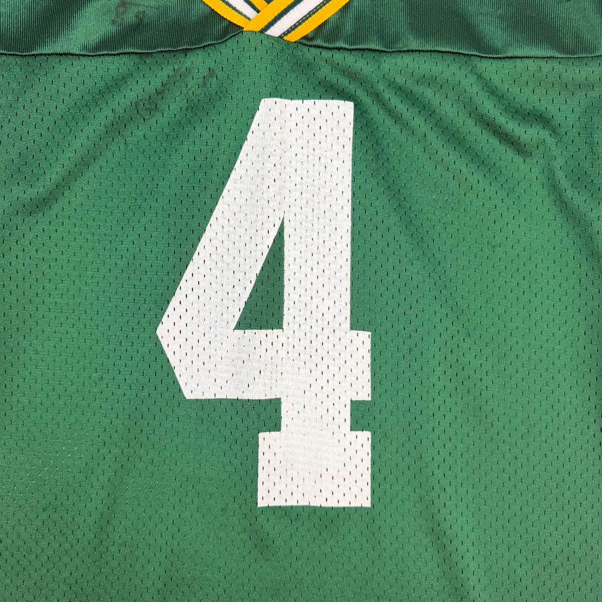 Vintage Green Bay Packers Brett Favre Wilson NFL Jersey Green