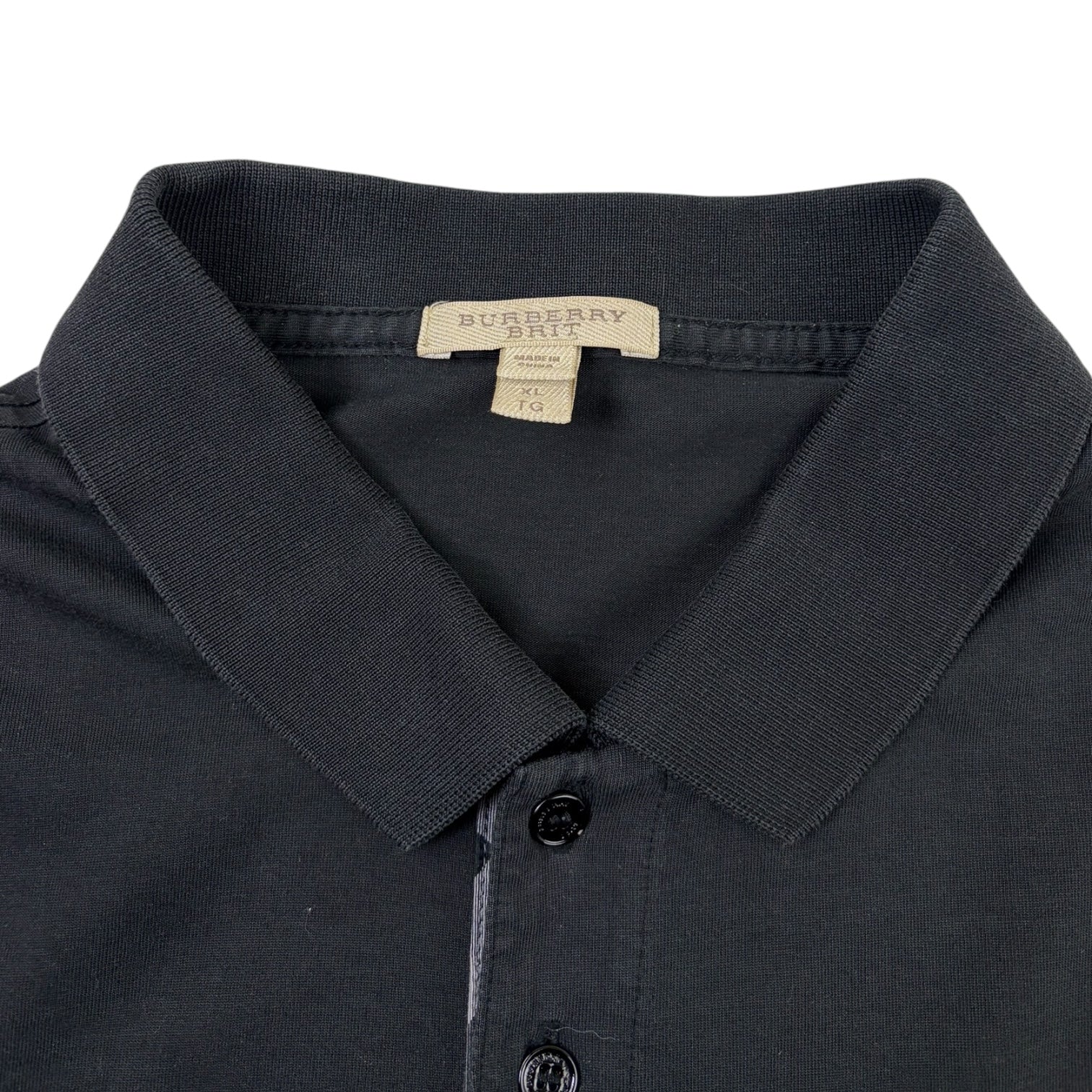 Burberry Brit Polo T-Shirt Black