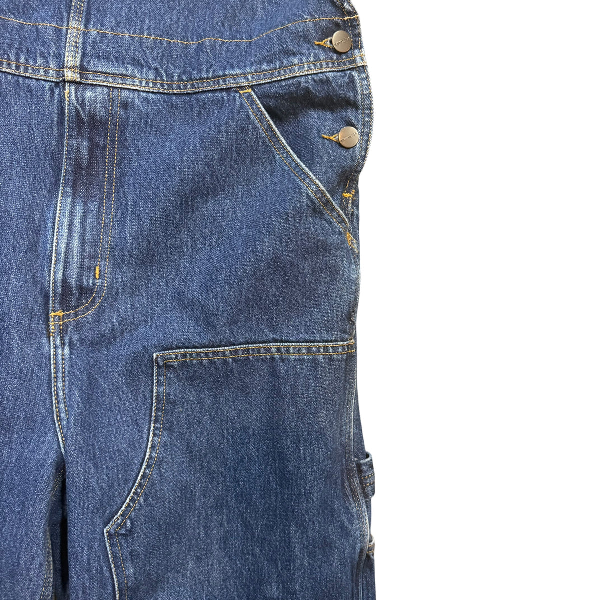 Carhartt WIP Double Knee Bib Overall Blue