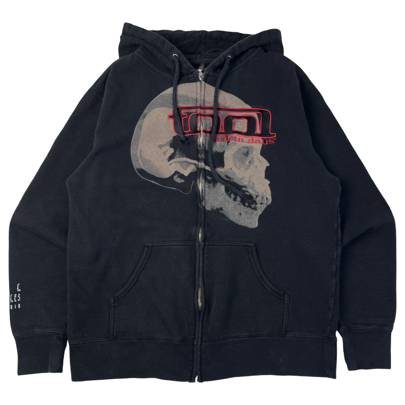 Y2K Tool ‘10000 Days’ Zip Up Band Hoodie Black