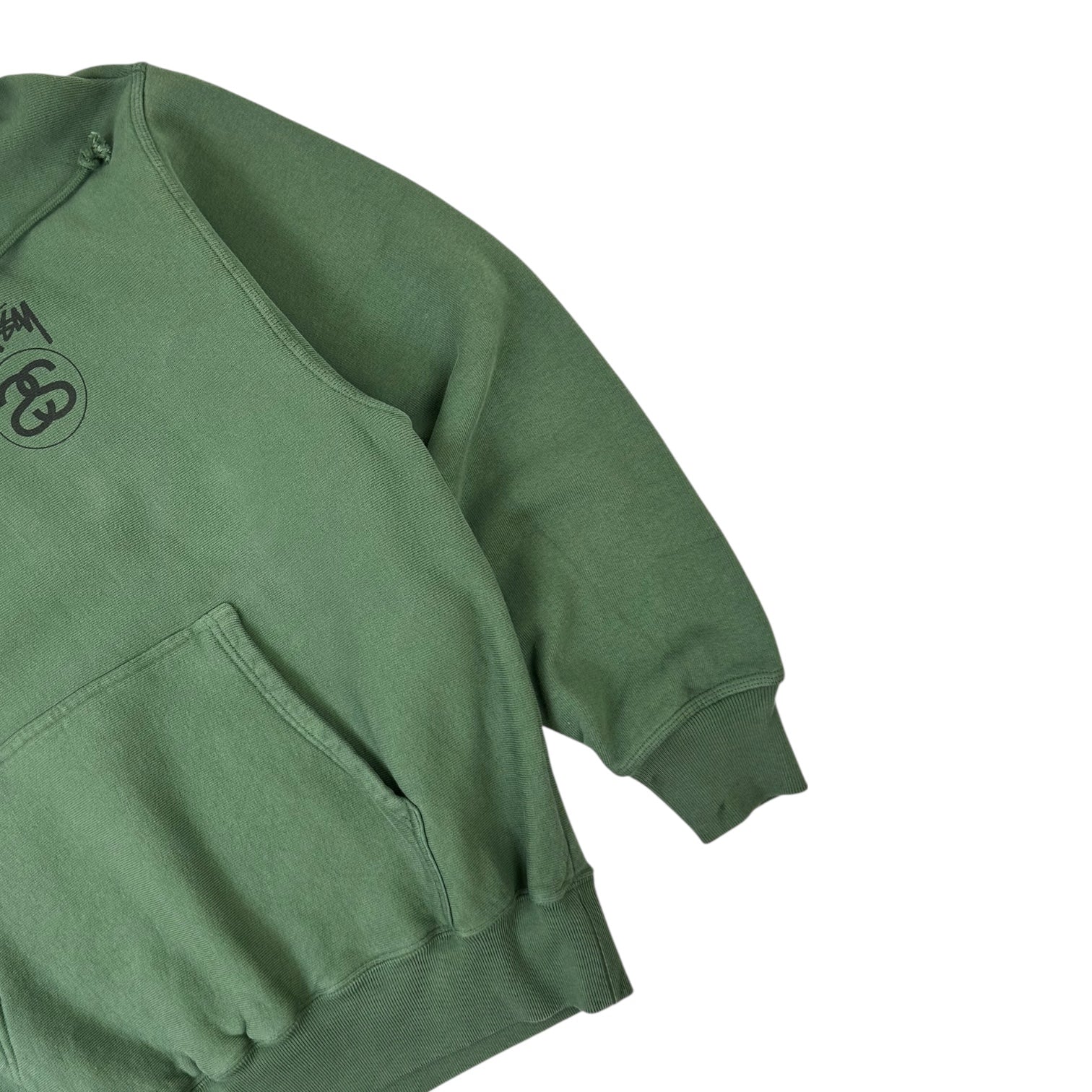 Stussy Stock Link Logo Hoodie Pine