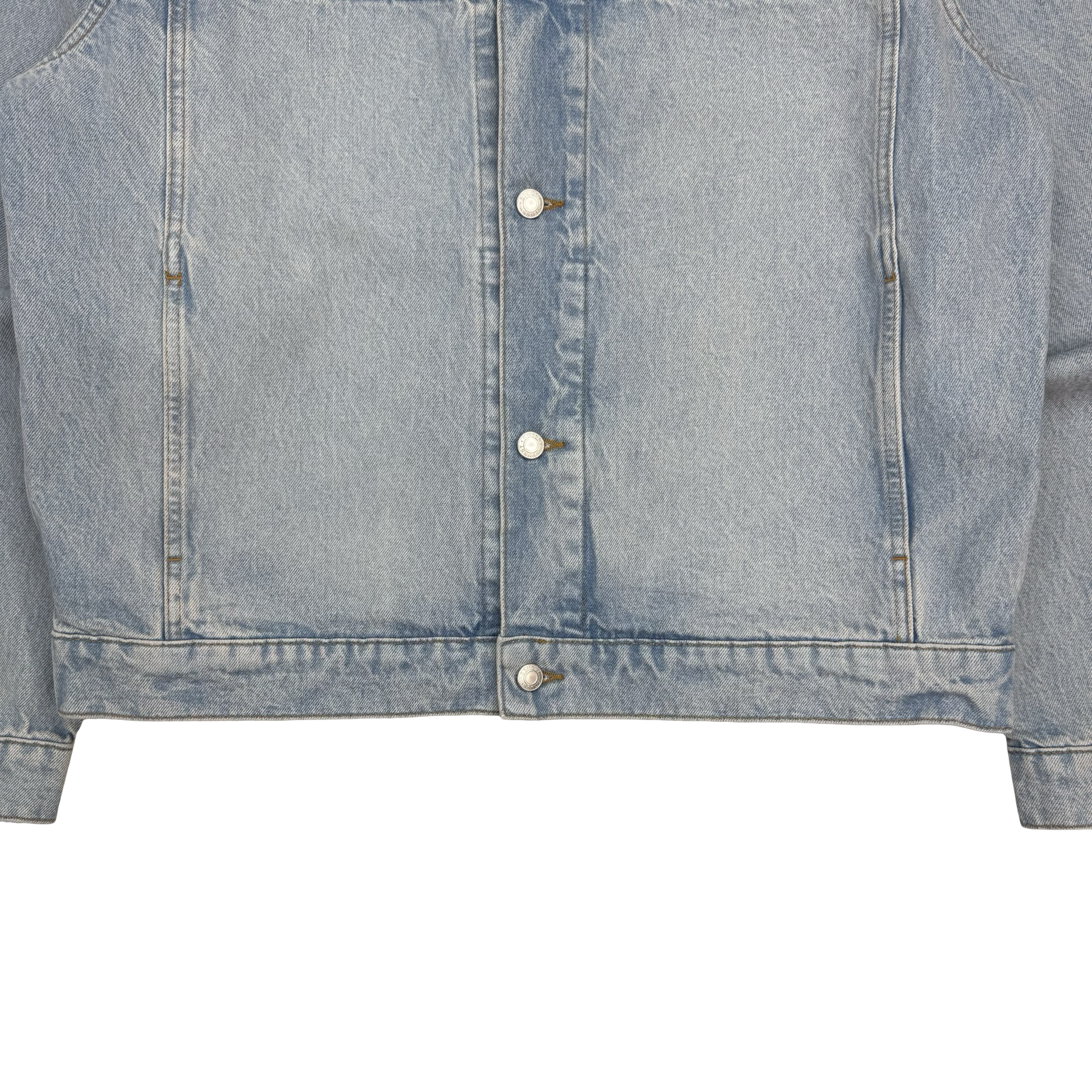 Stussy Trucker Jacket Light Denim Wash