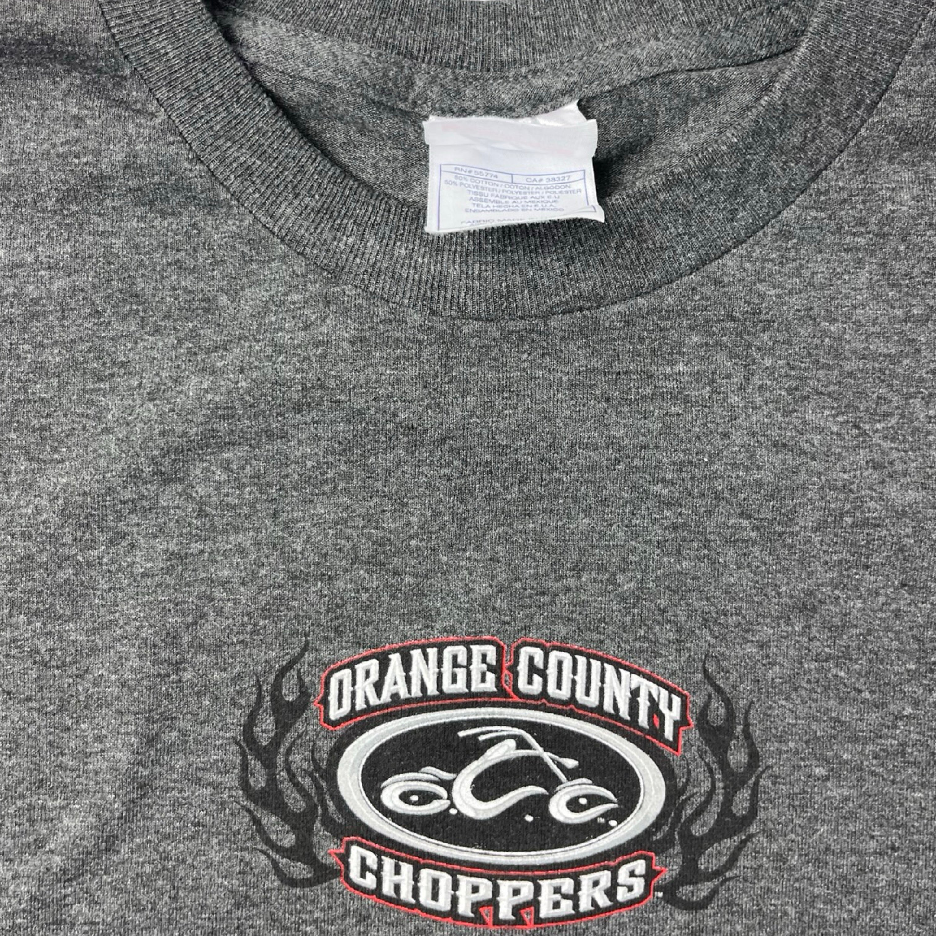 2003 Orange County Choppers New York Badge Longsleeve Shirt