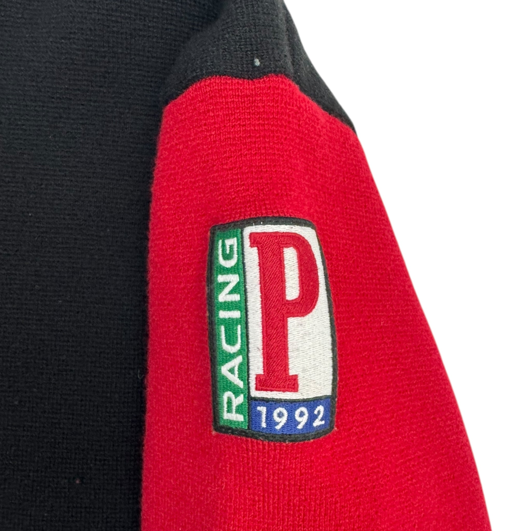 Vintage Polo Ralph Lauren 1992 Racing 1/4 Zip Wool Sweater