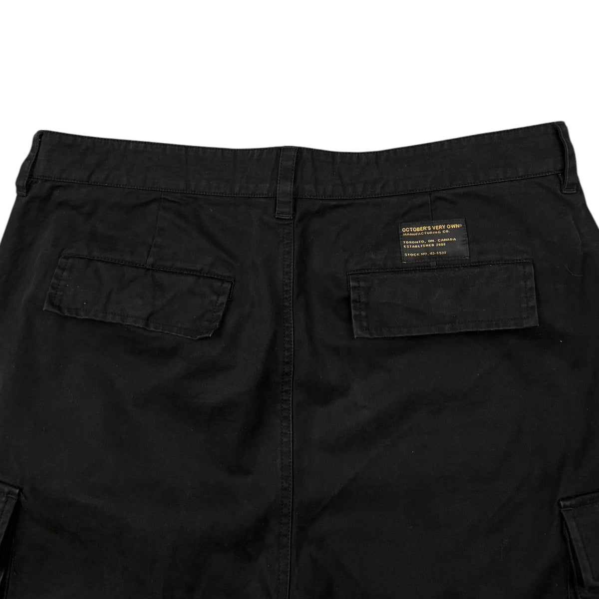 OVO Multi Pocket Cargo Pants Black