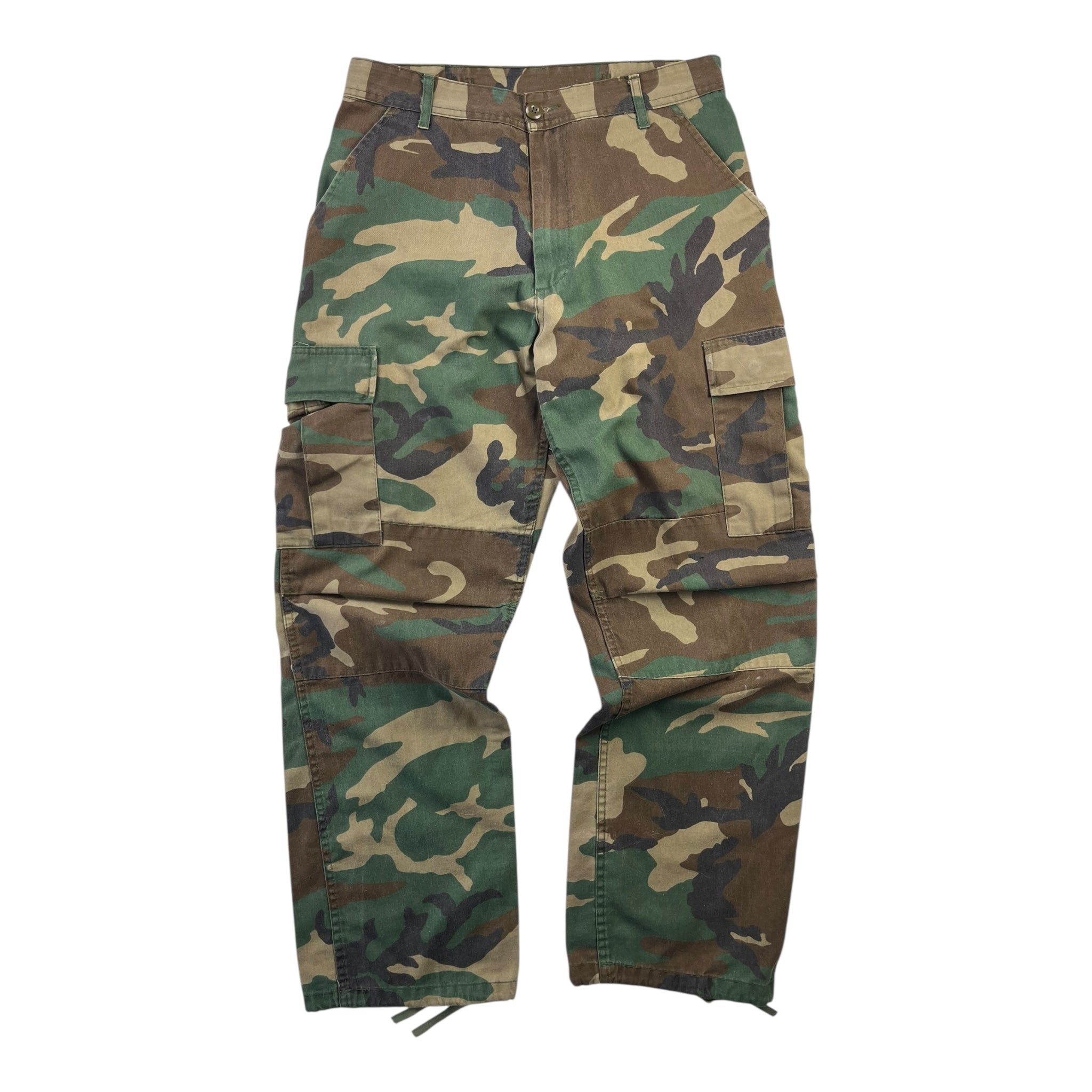 Vintage Woodland Camo Cargo Pants