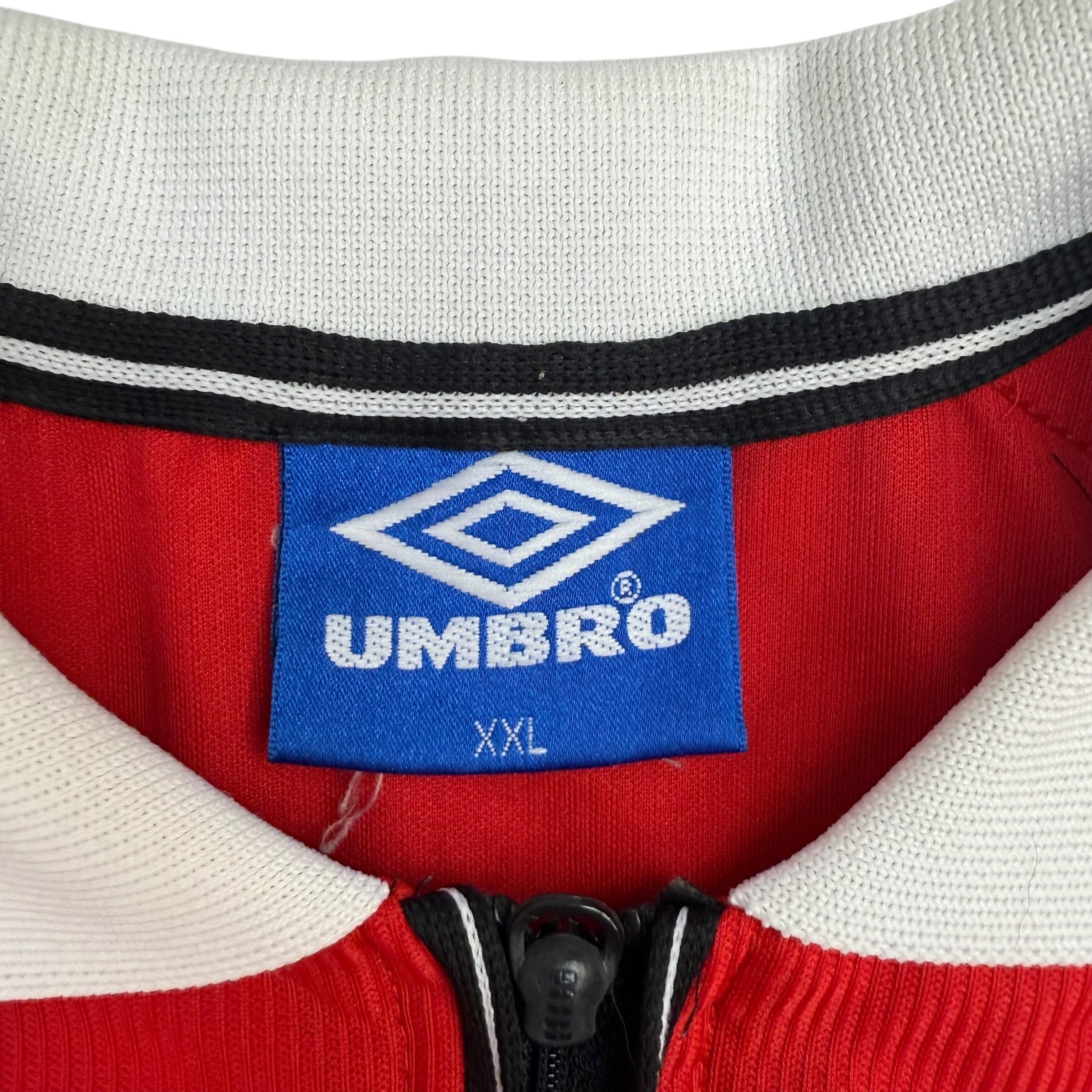 1998 Umbro Manchester United Home Jersey Red
