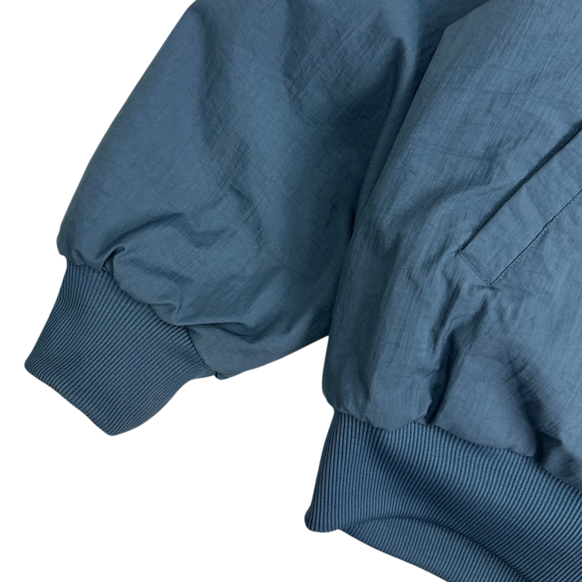 Vintage Nike Reversible Quilted Bomber Jacket Blue/Navy