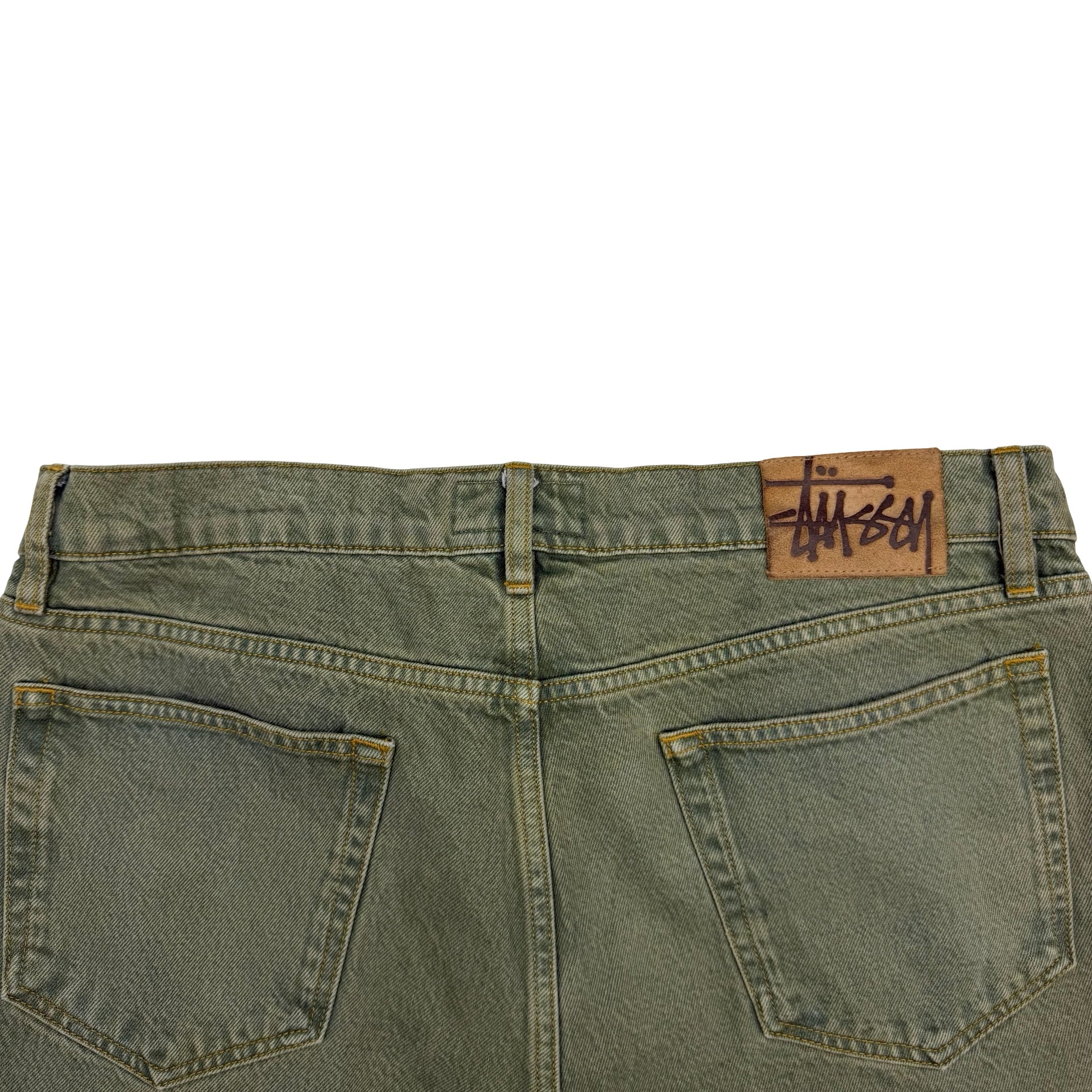 Stussy Big Ol’ Denim Jean Faded Army Green