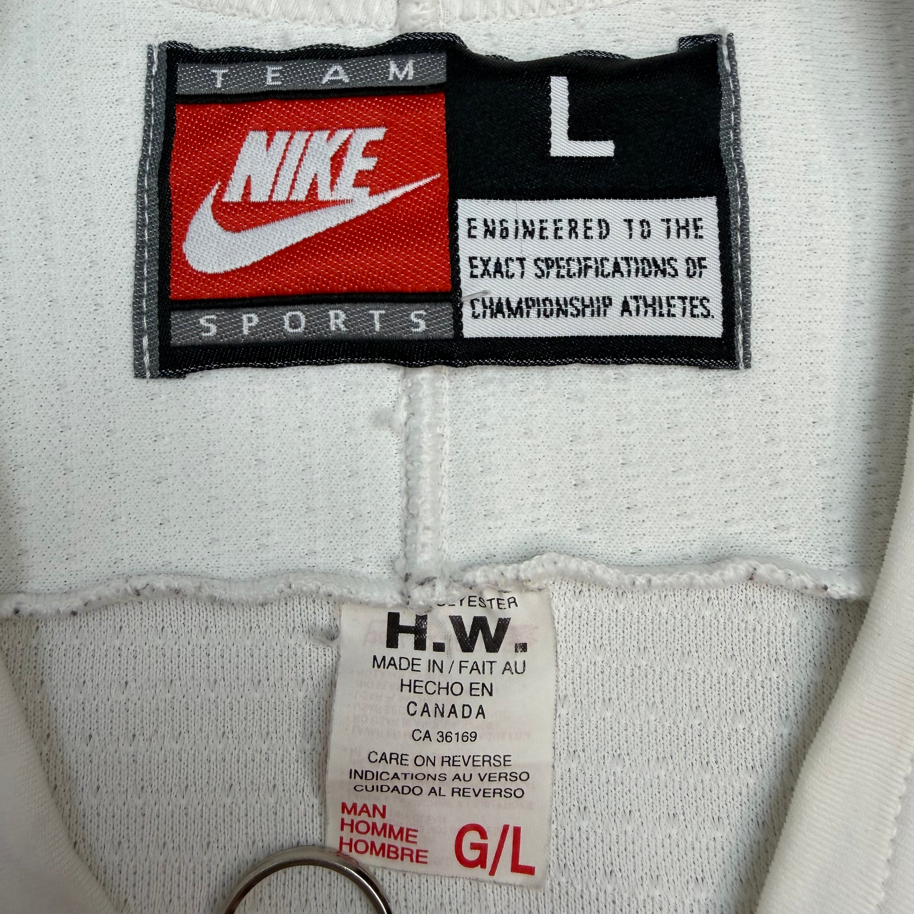 Vintage Nike Team Canada Jersey White