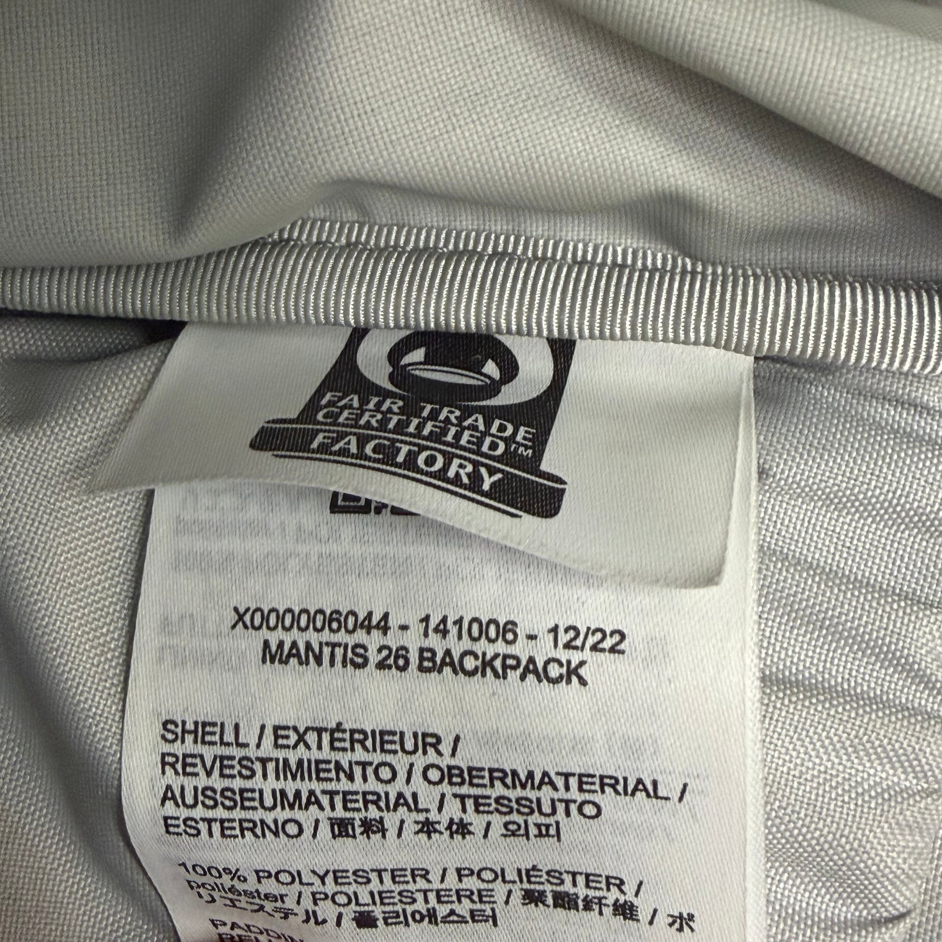 Arcteryx Mantis 26 Backpack Black/Gold