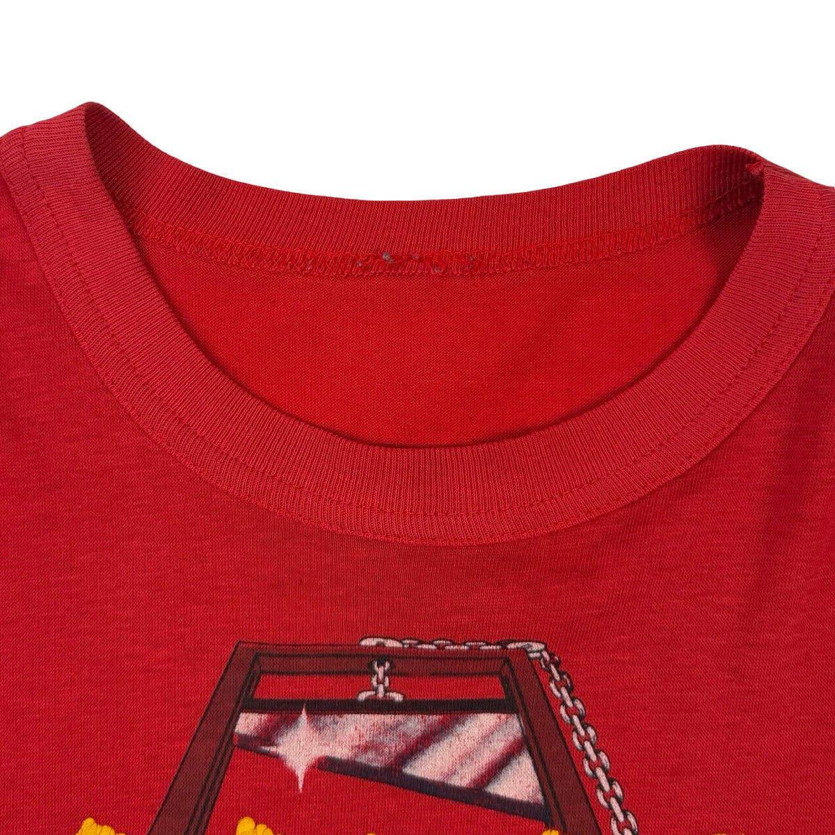 1986-87 Alice Cooper 'The Nightmare Returns'  Band T-Shirt Red